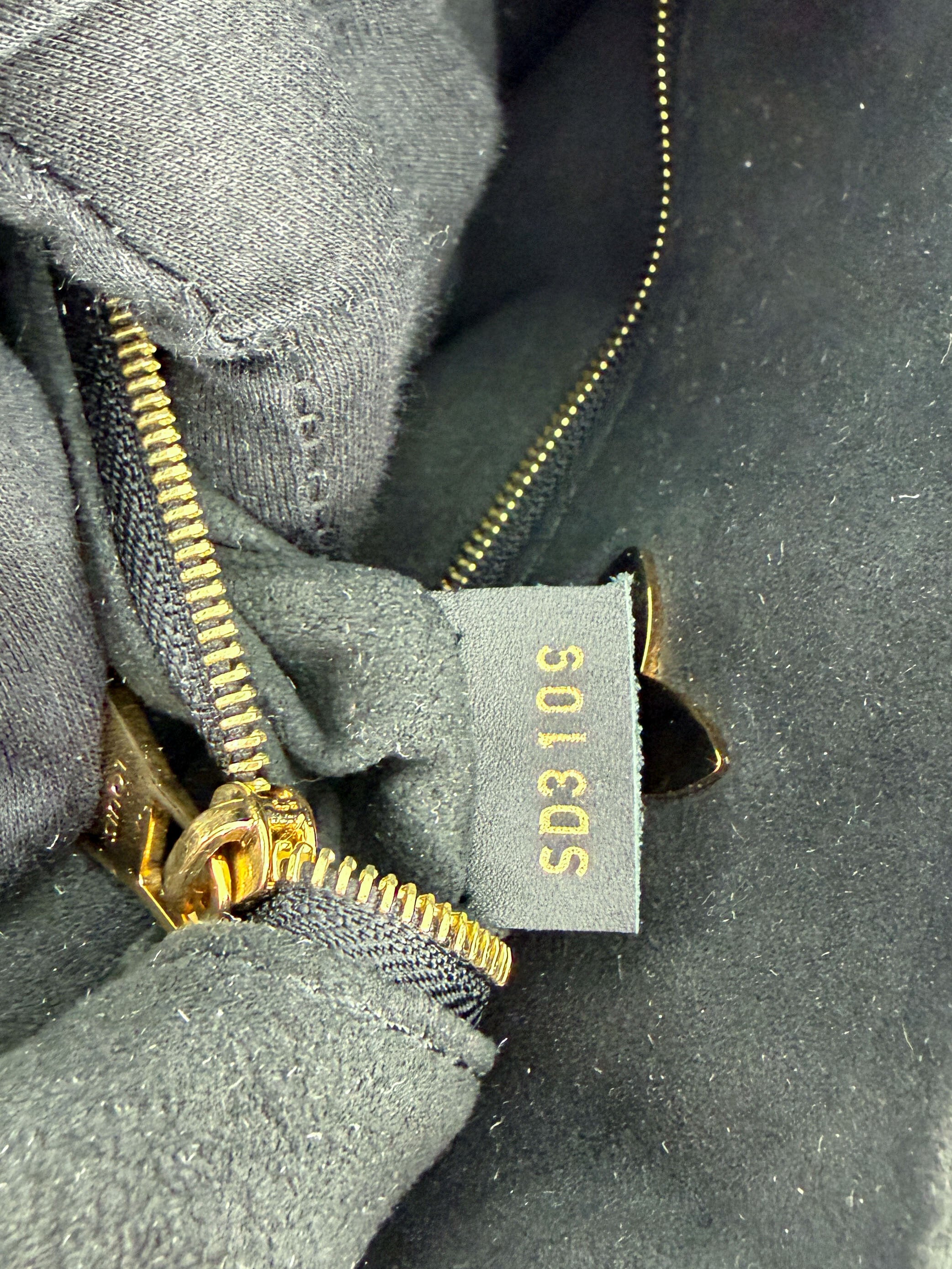 Louis Vuitton monogram black Flower Hobo SD3109