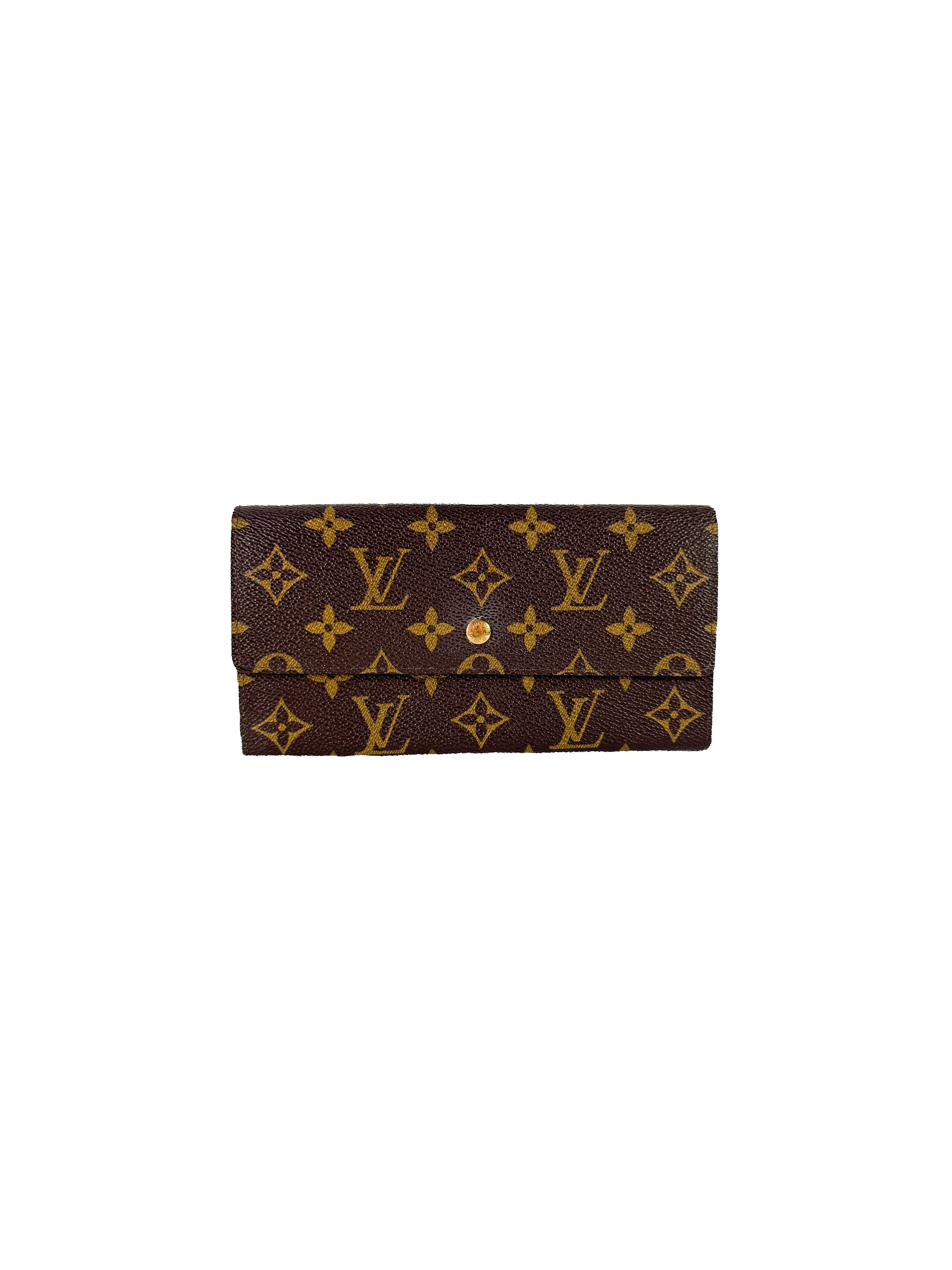 Louis Vuitton monogram vintage Sarah wallet AN1901