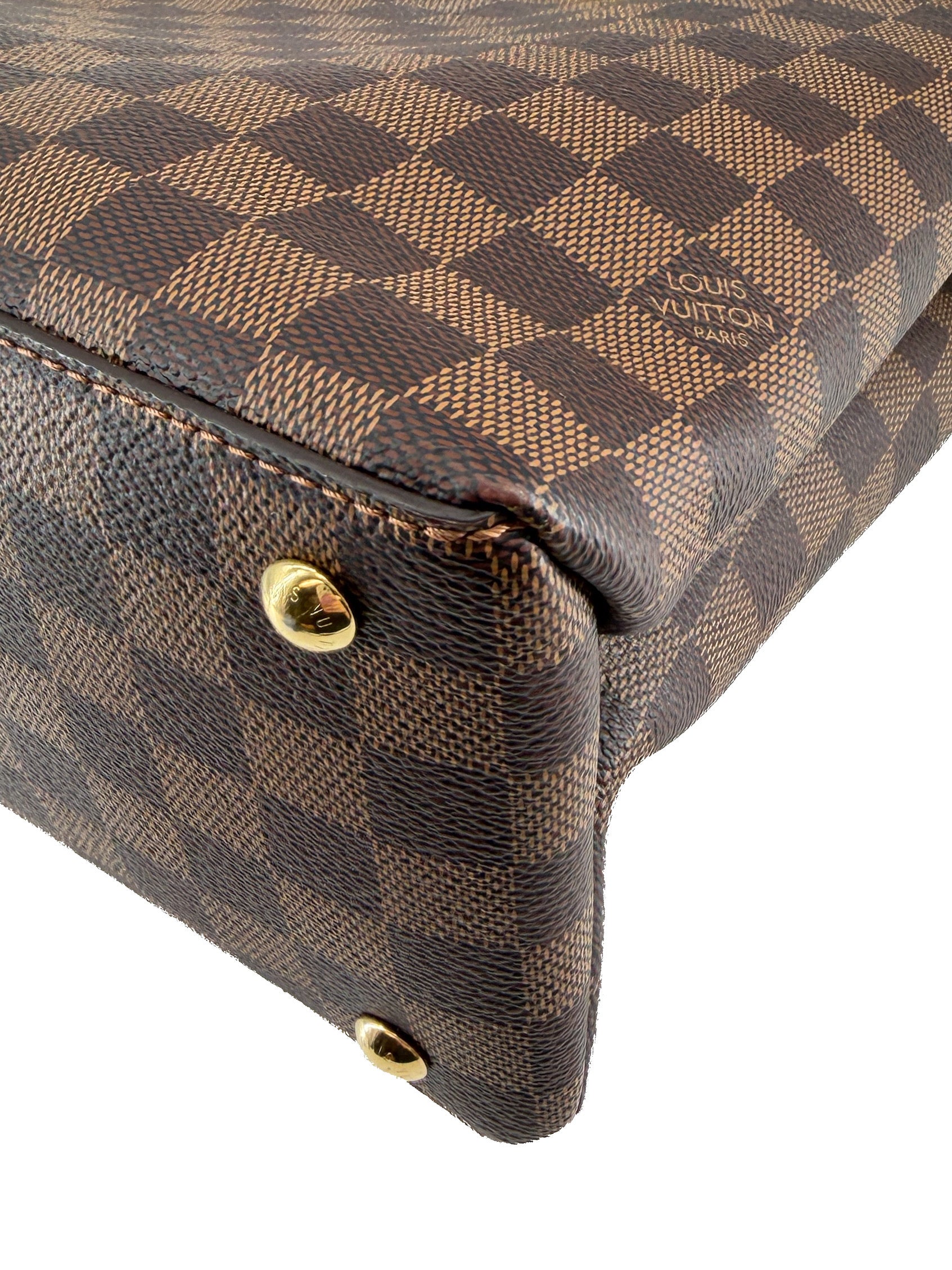 Louis Vuitton damier Ebene Riverside tote DU3290