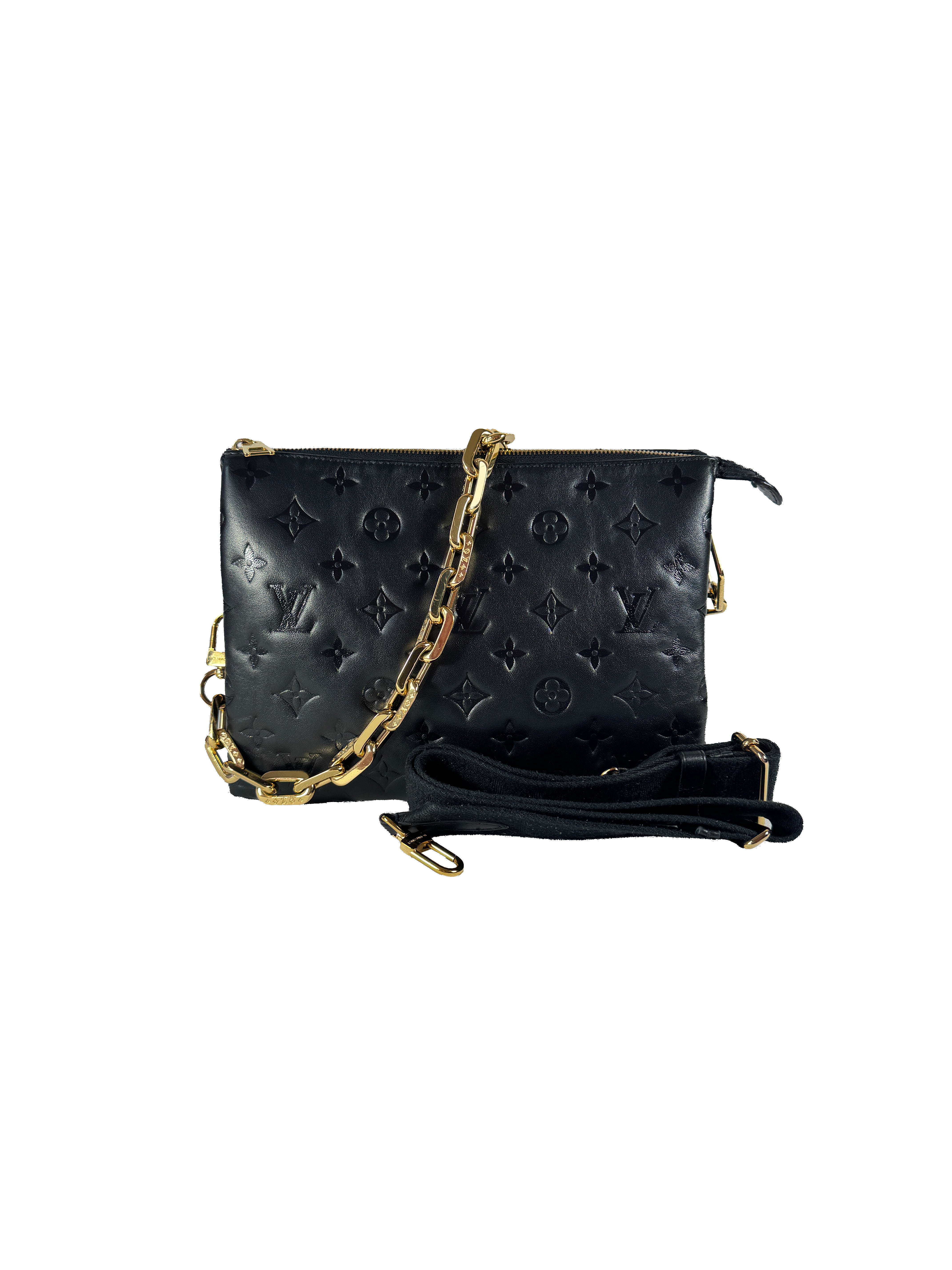 Louis Vuitton Coussin Bag Monogram Embossed Lambskin PM