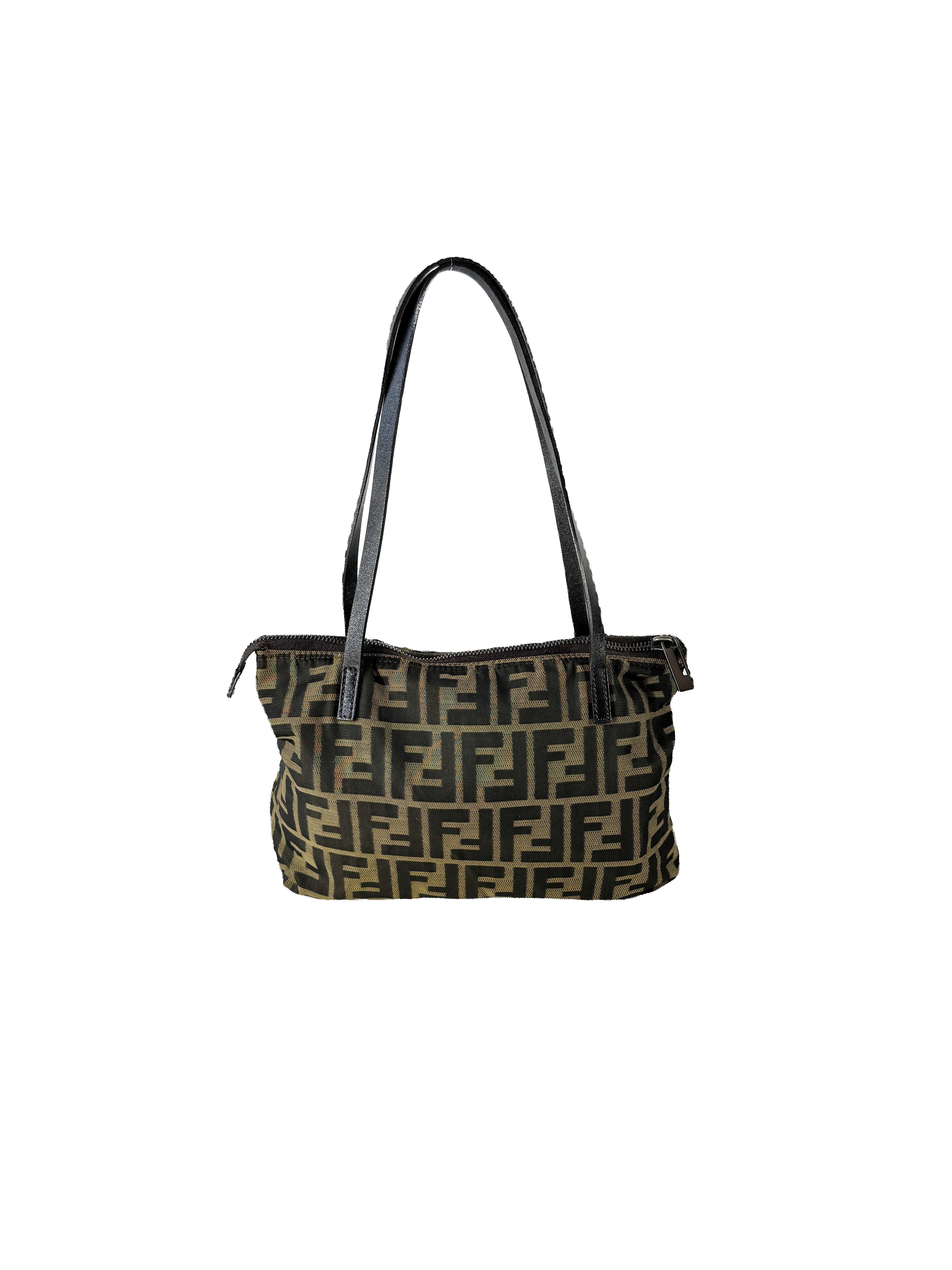Fendi Zucca mini nylon tote 2305-8BH021-029