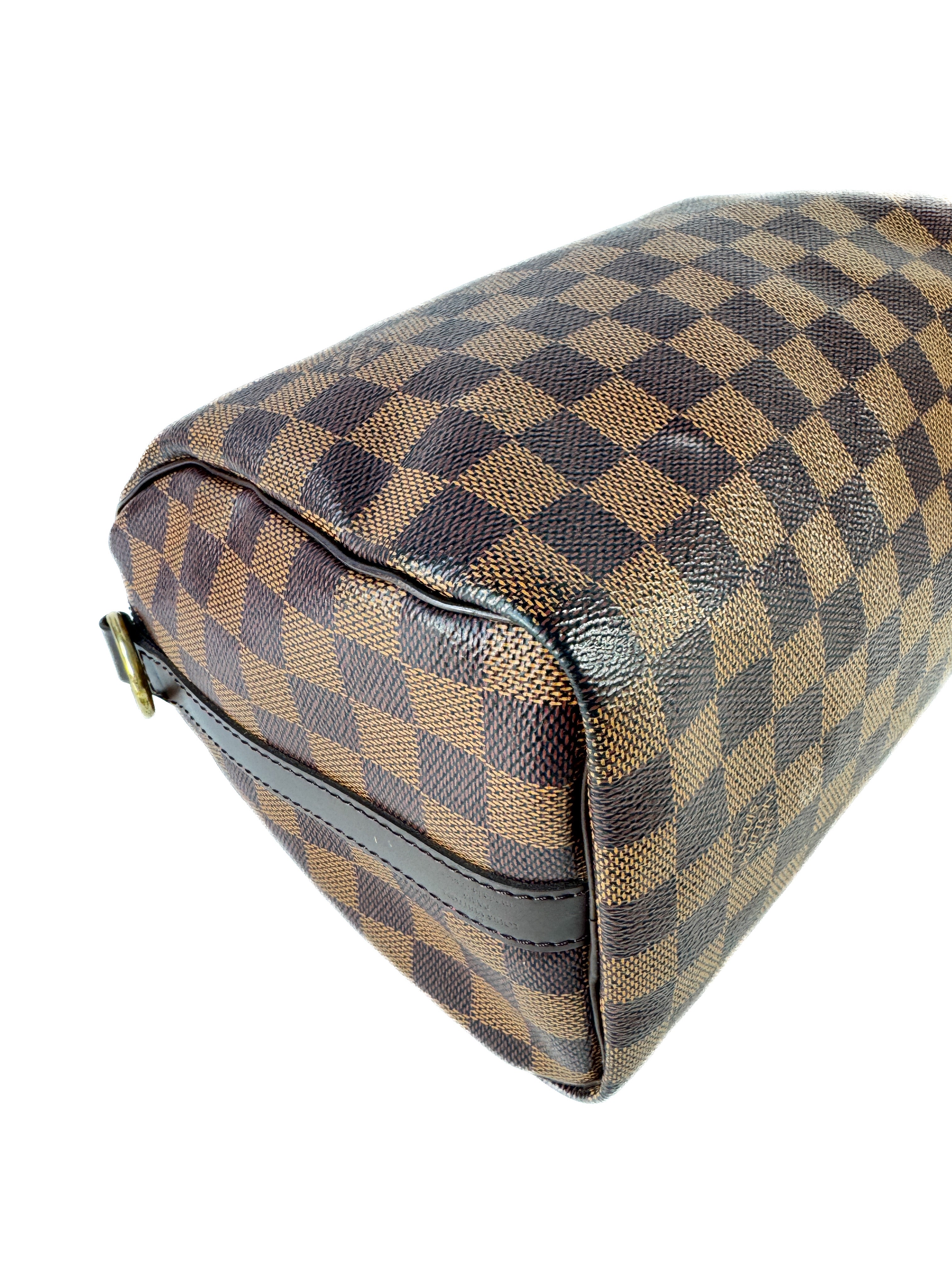 Louis Vuitton damier ebene Speedy 25 Bandouliere NM LA3199