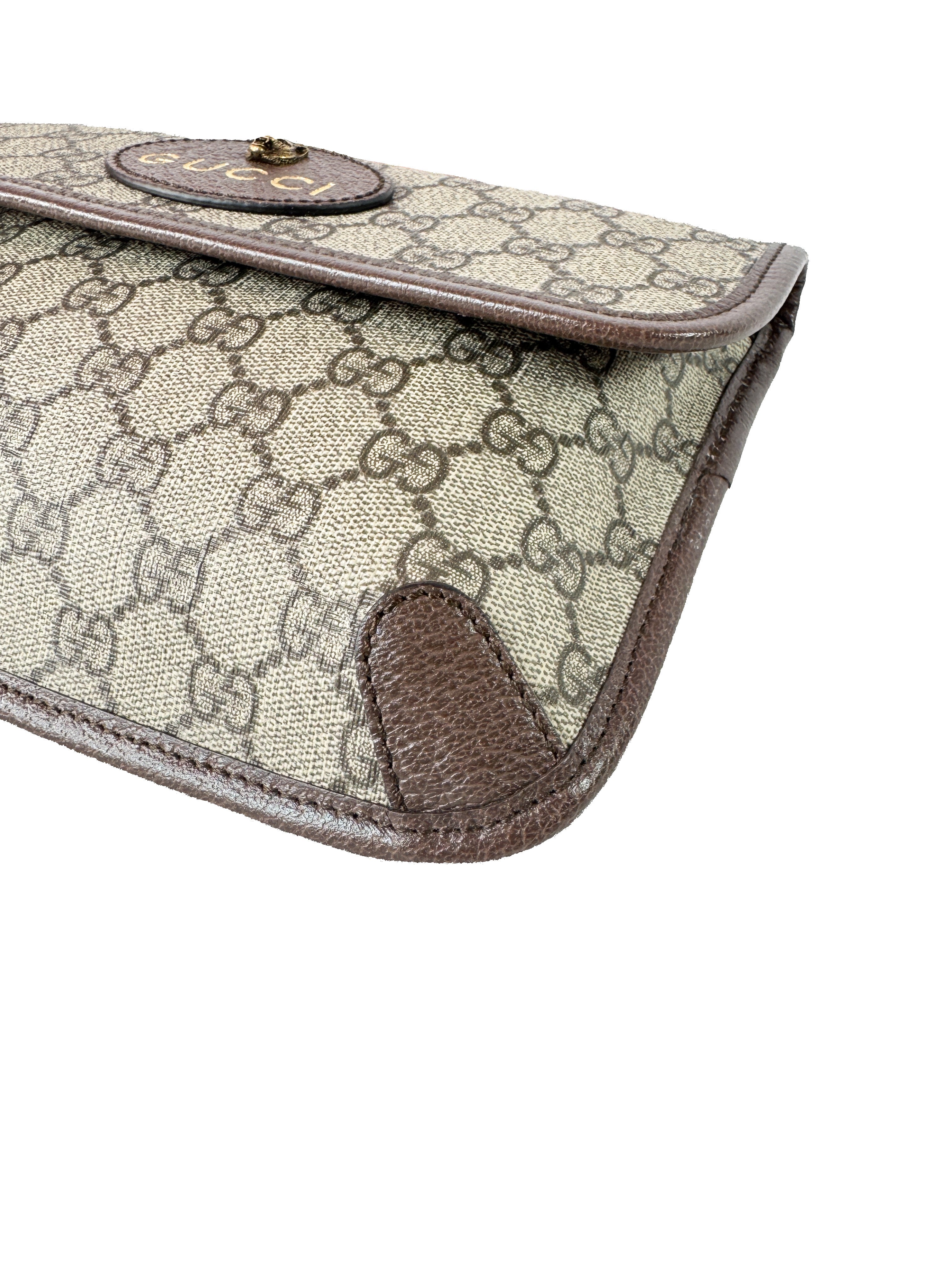 Gucci GG Supreme monogram Neo waist bag 493930 520981 NEW