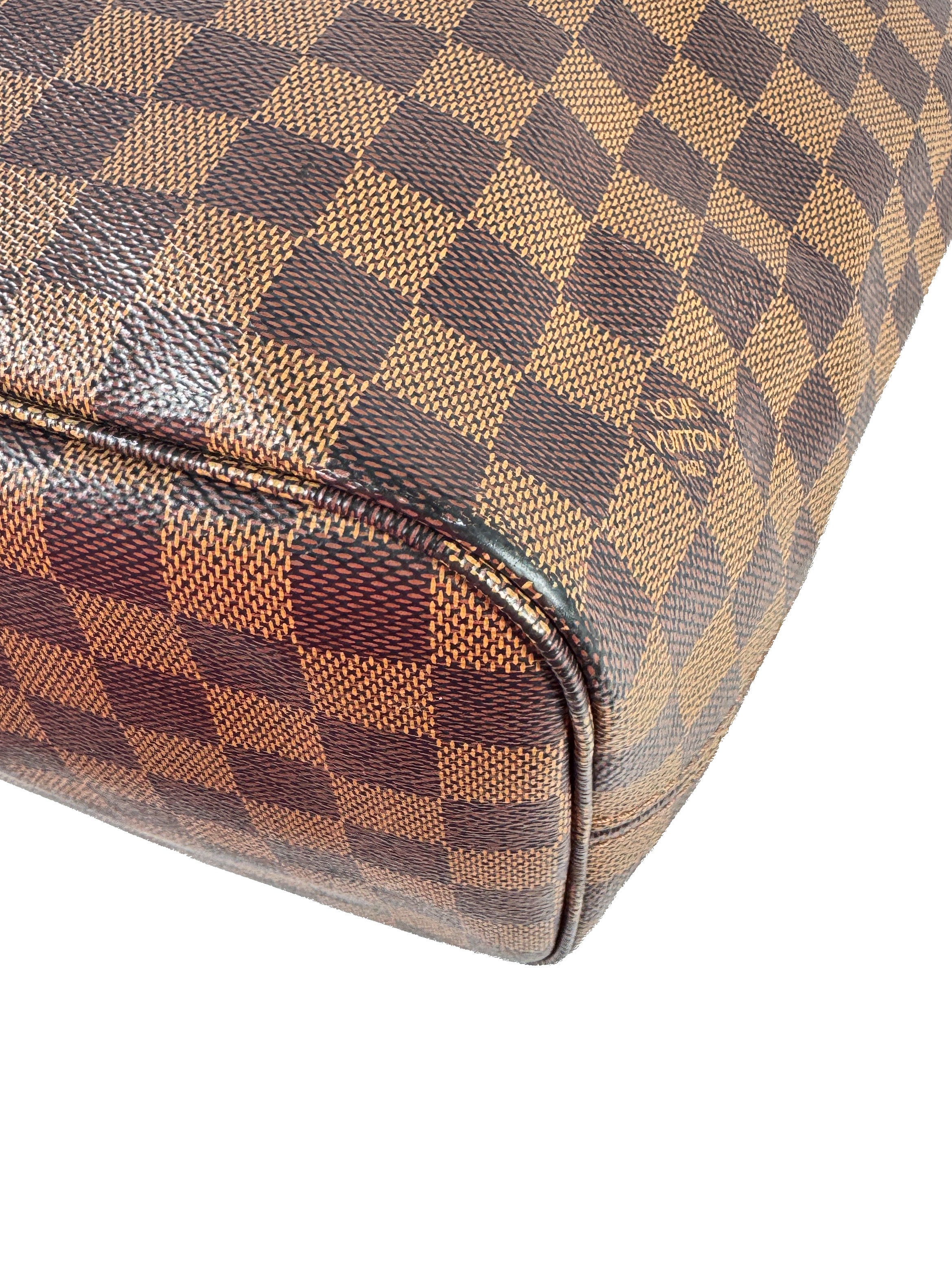 Louis Vuitton damier ebene Neverfull MM w/pouch TX4230