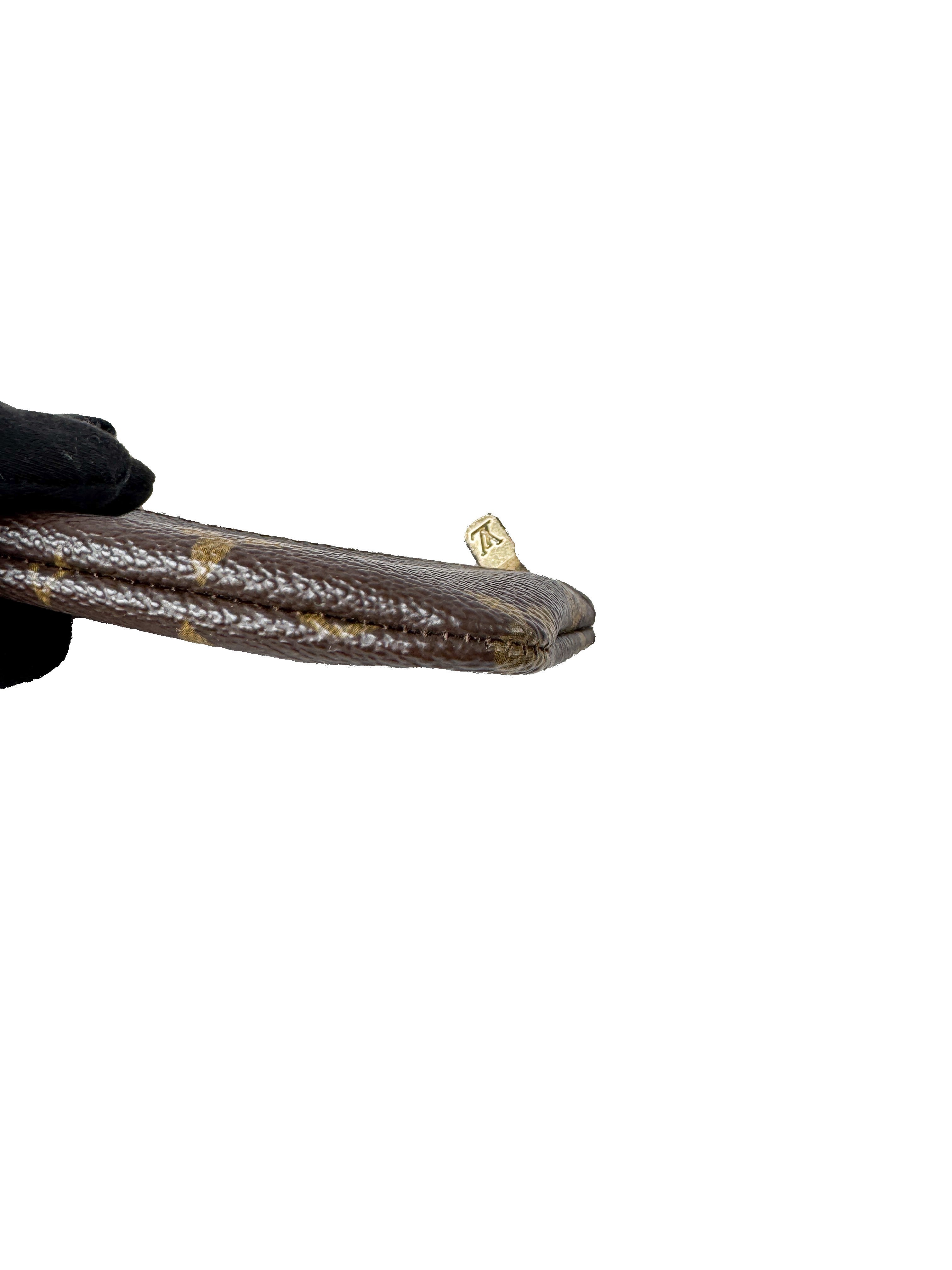 Louis Vuitton monogram vintage key pouch 882ET