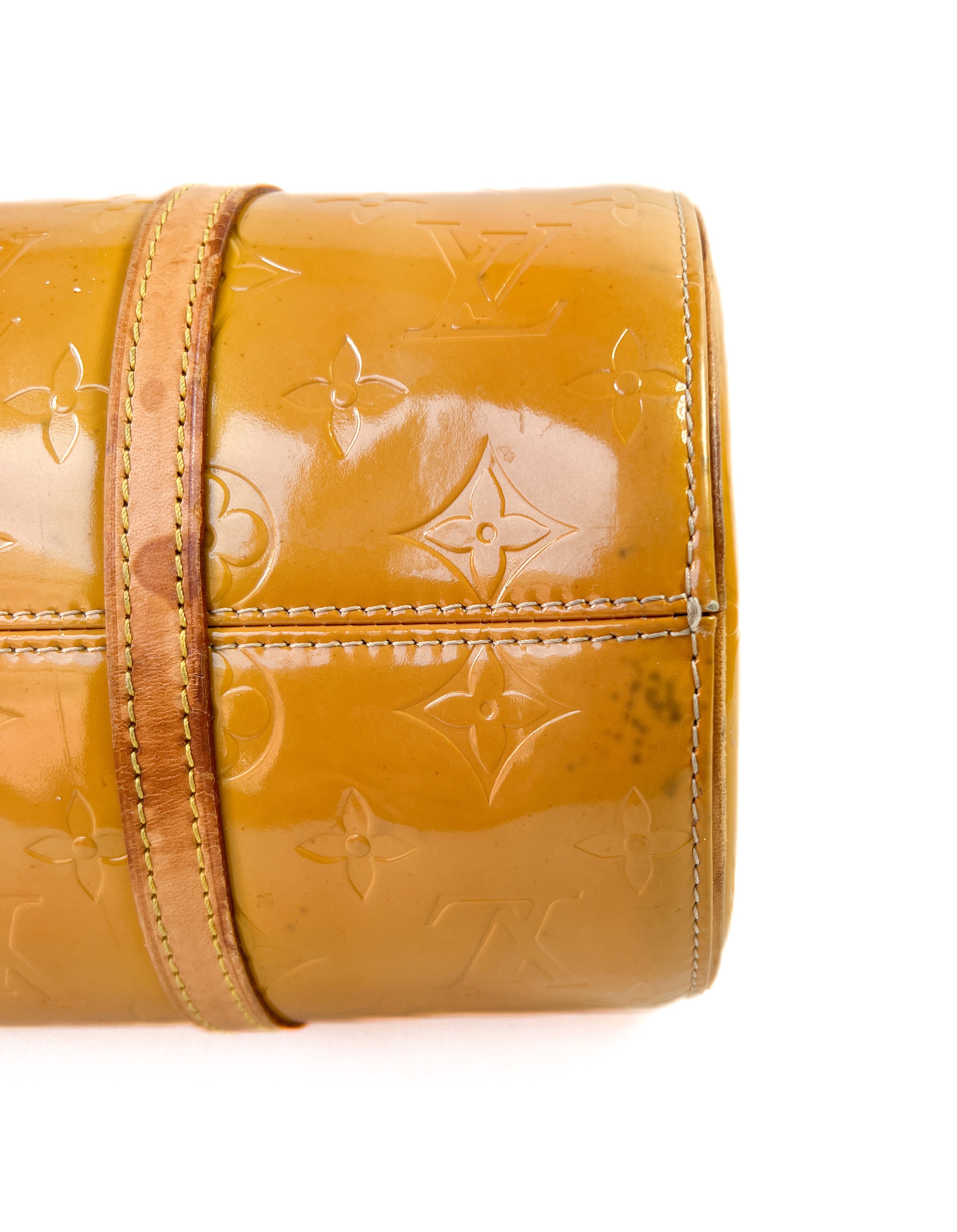 Louis Vuitton vernis yellow Bedford 2000