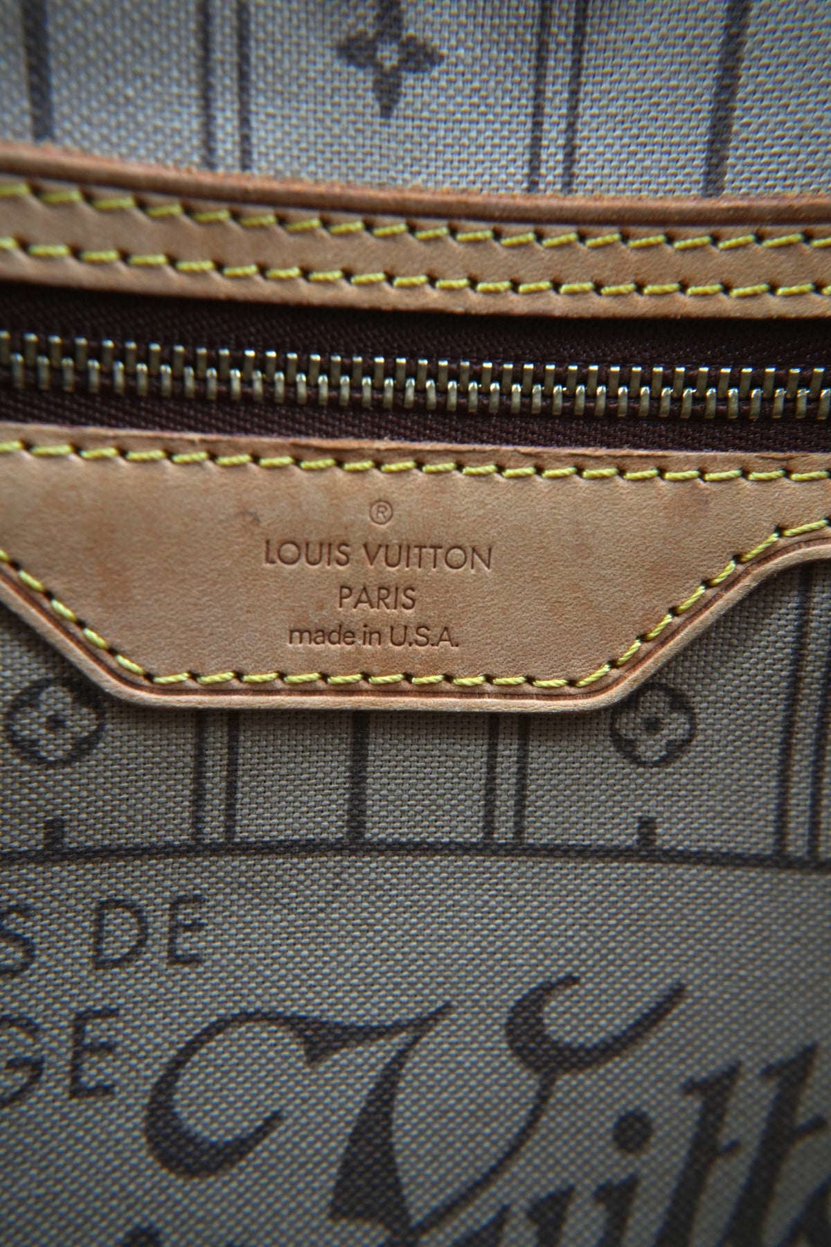 Louis Vuitton monogram Neverfull MM SD2151