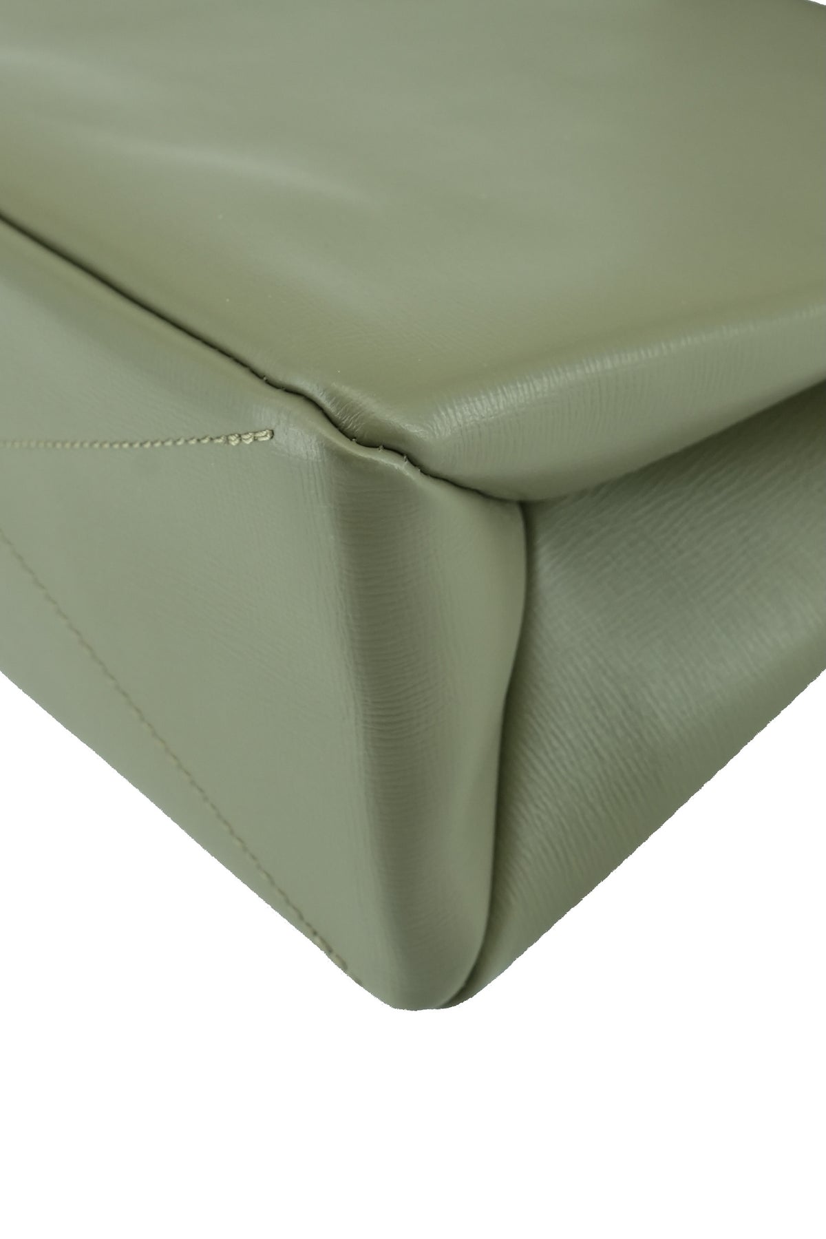 Louis Vuitton Calfskin Mini Shopper Tote Khaki Green NFC