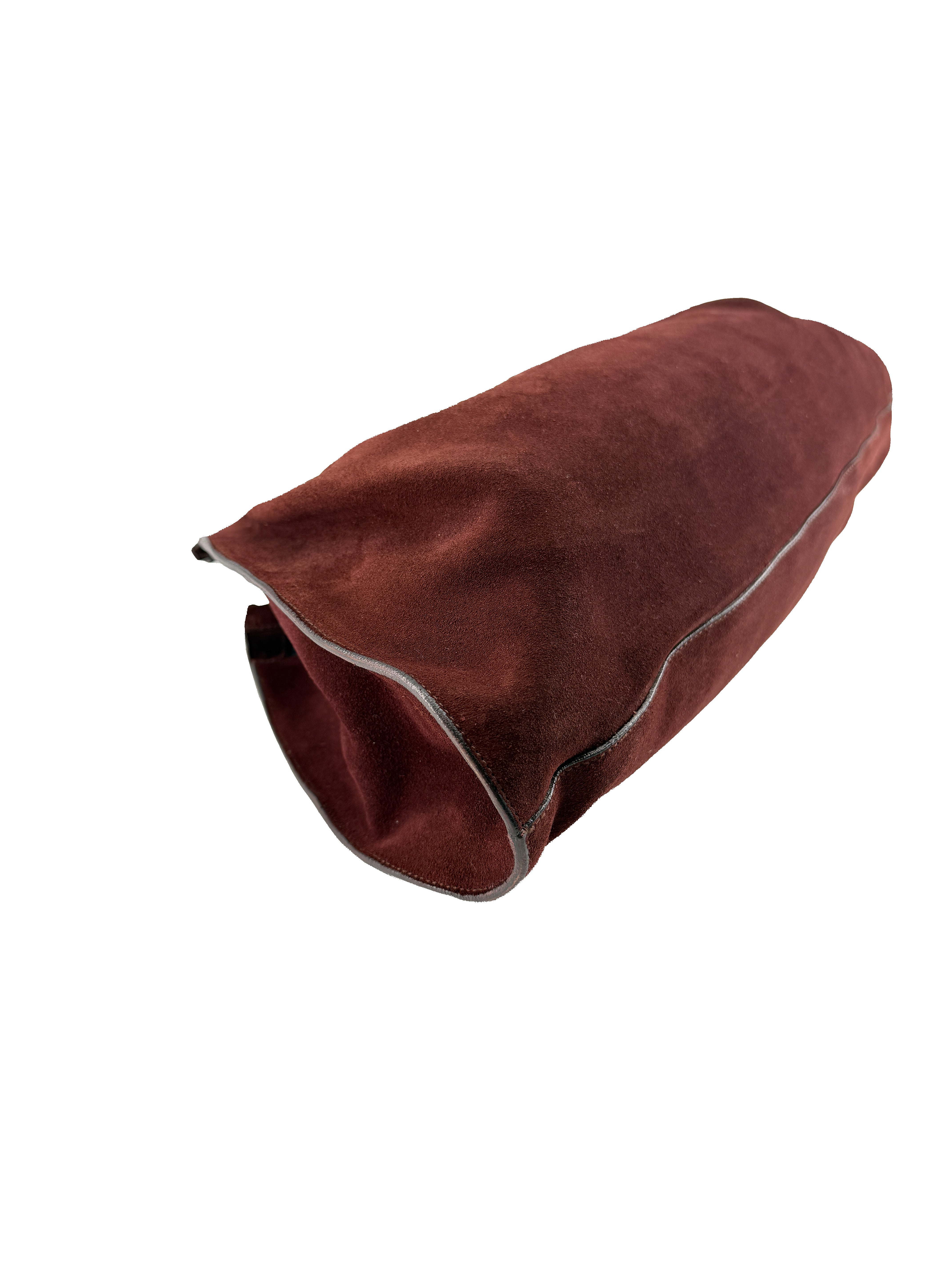 Gucci brown suede small hobo bag 76554 213317