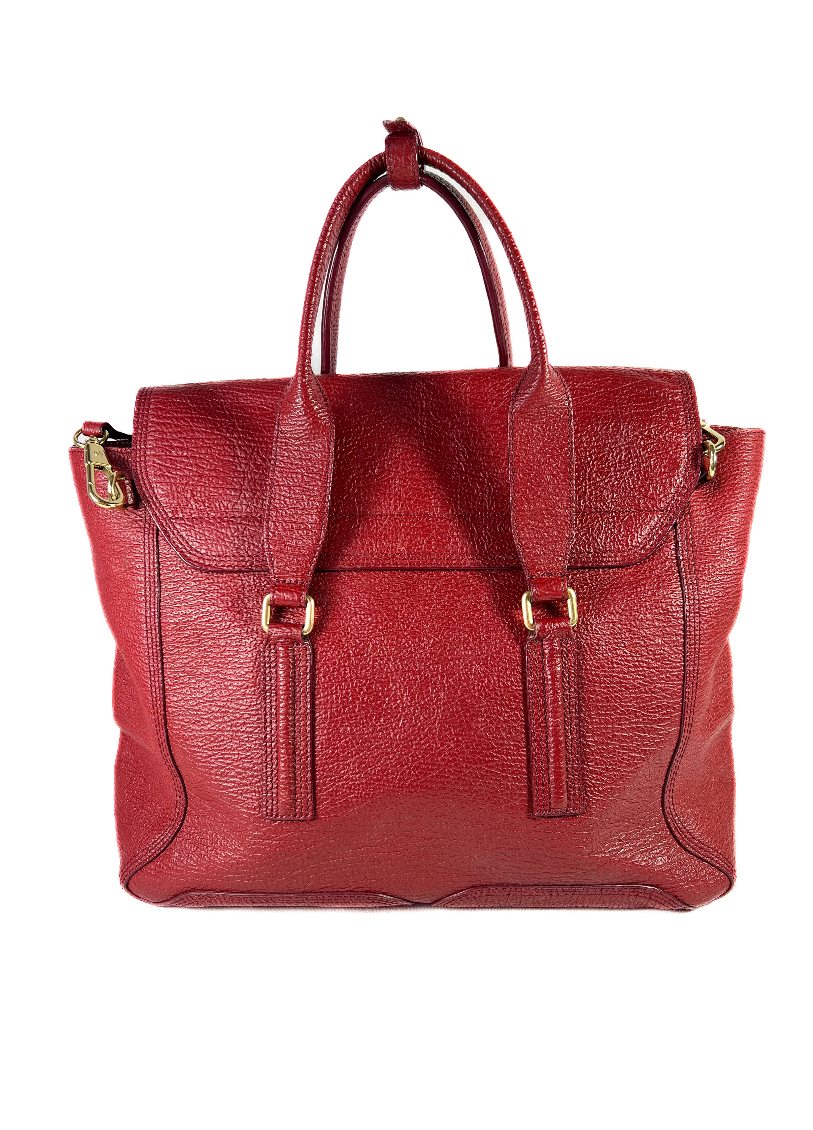 3.1 Phillip Lim red medium Pashli tote