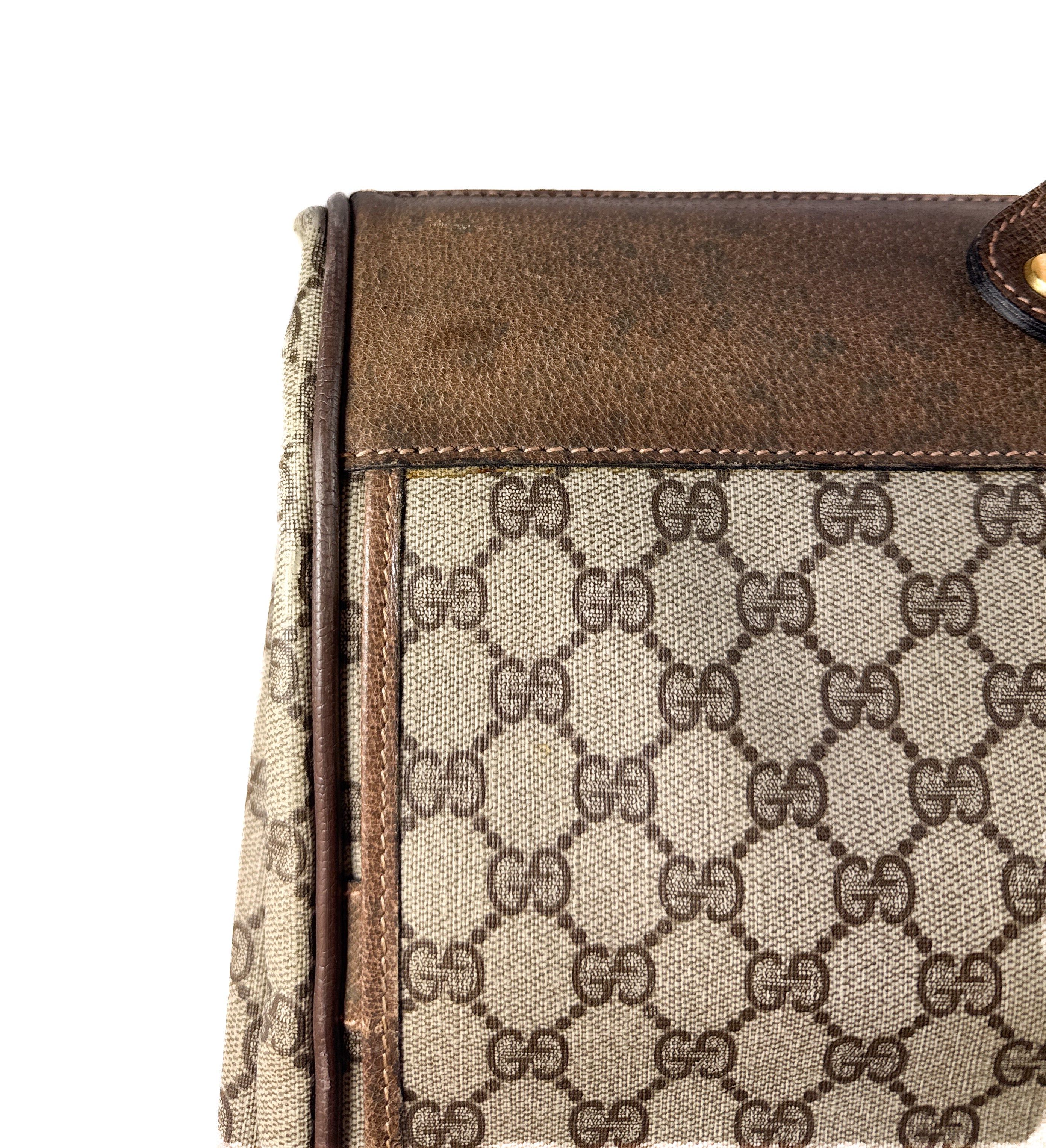 Gucci GG Supreme 1980s garment bag 24-011-594 **as is**