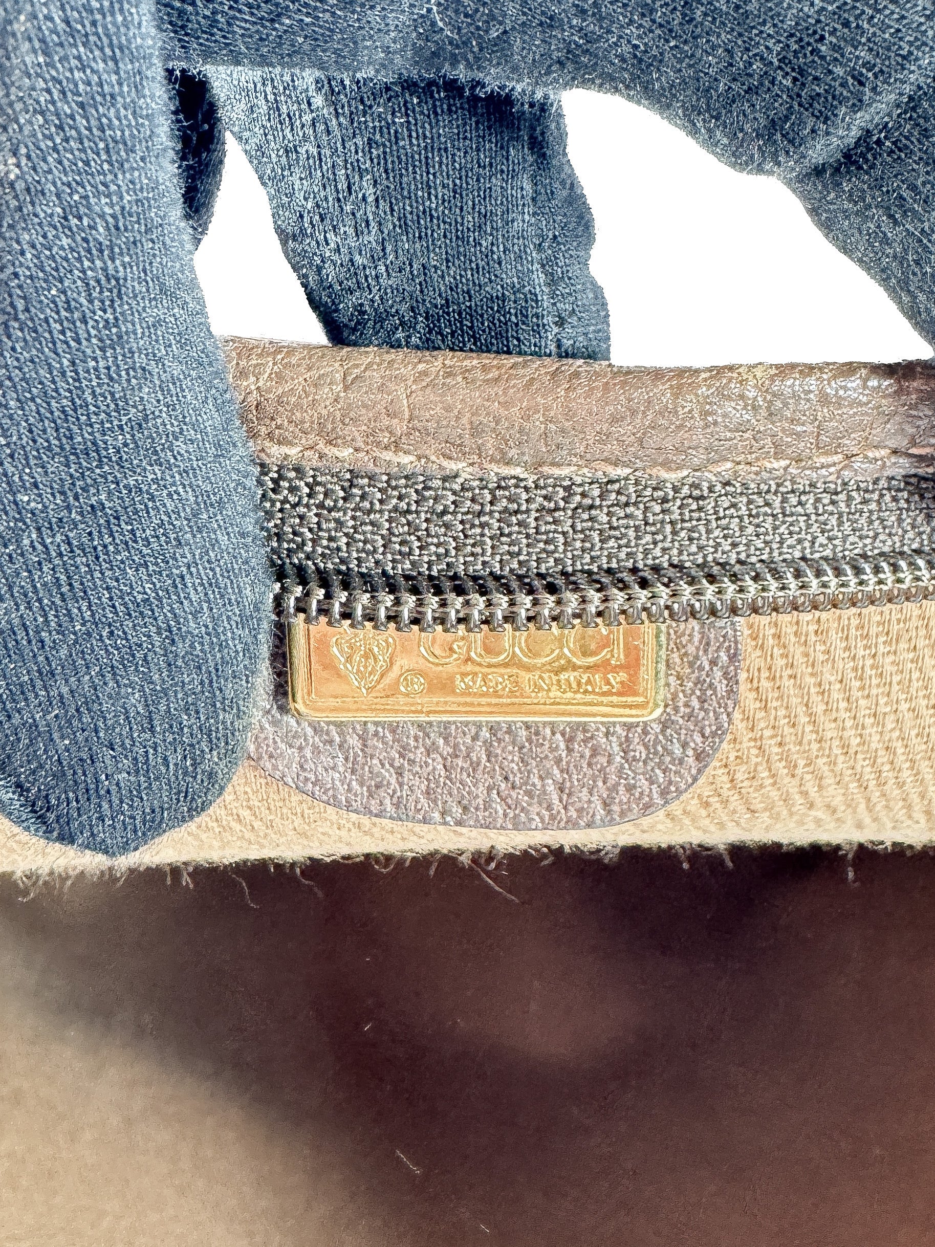 Gucci vintage GG brown tote 2696130