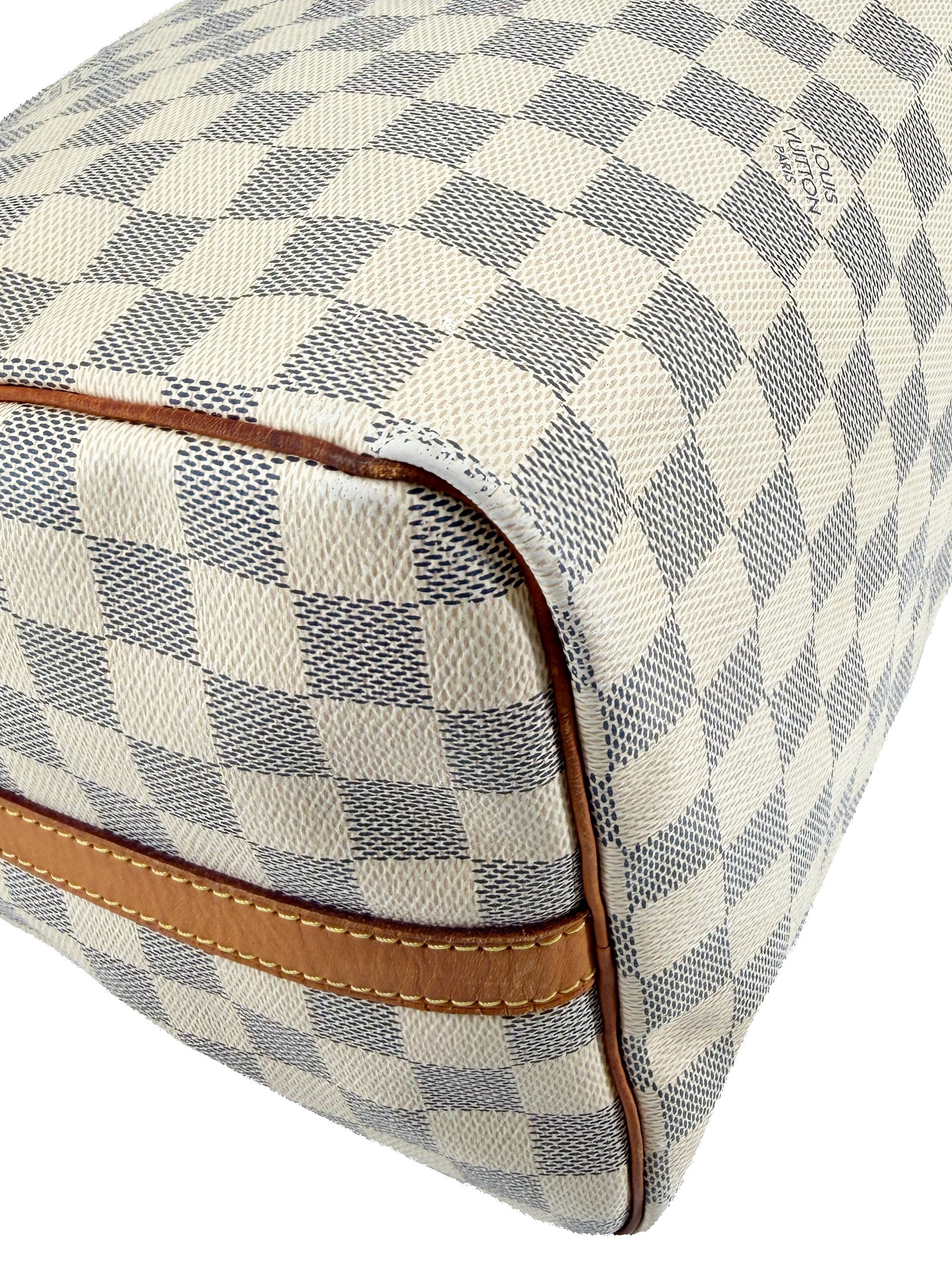 Louis Vuitton damier azur Speedy 35 bandouliere SP0143