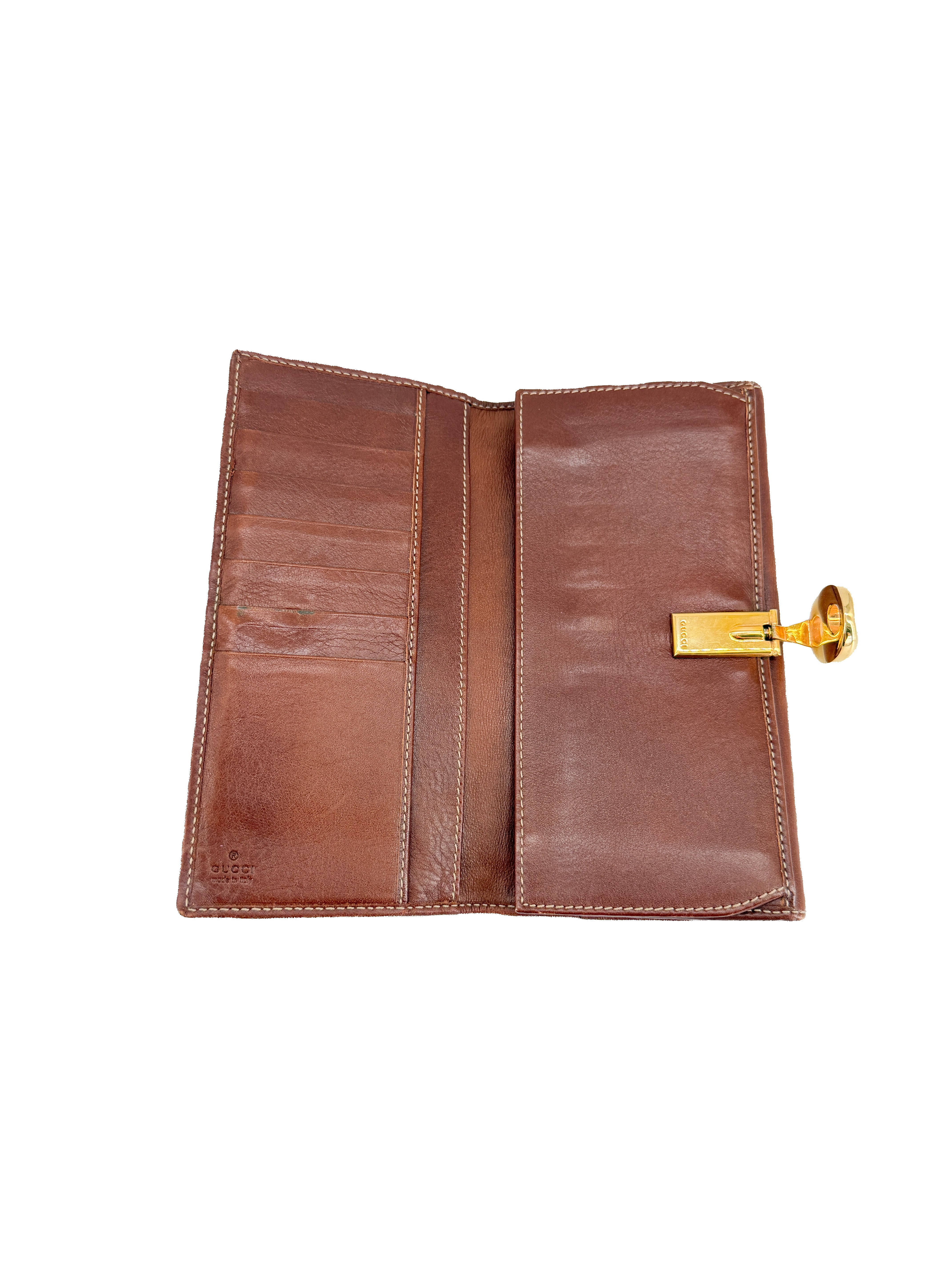 Gucci monogram Biba pineapple print wallet