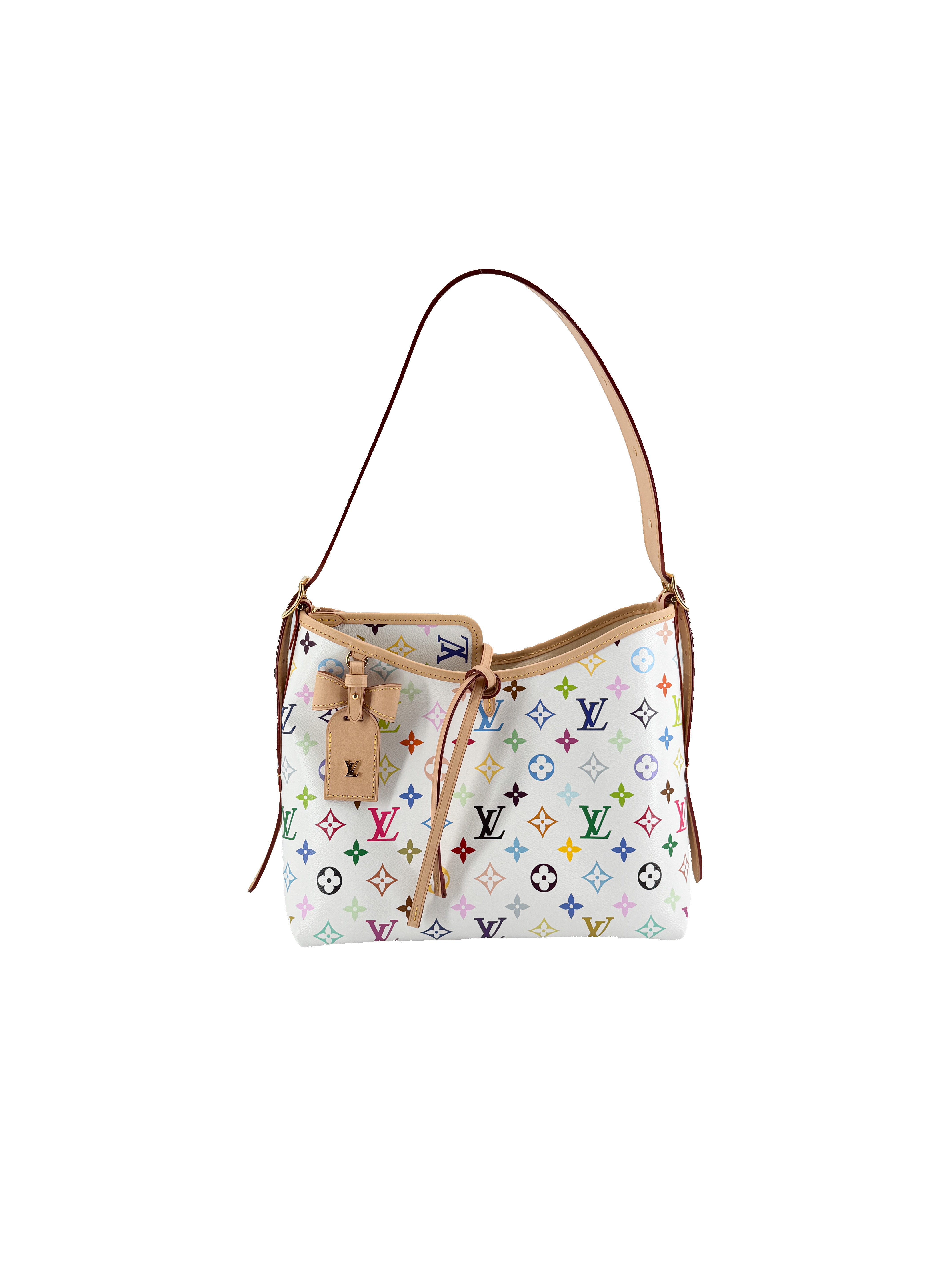 Louis Vuitton x TM white multicolor carryall NFC