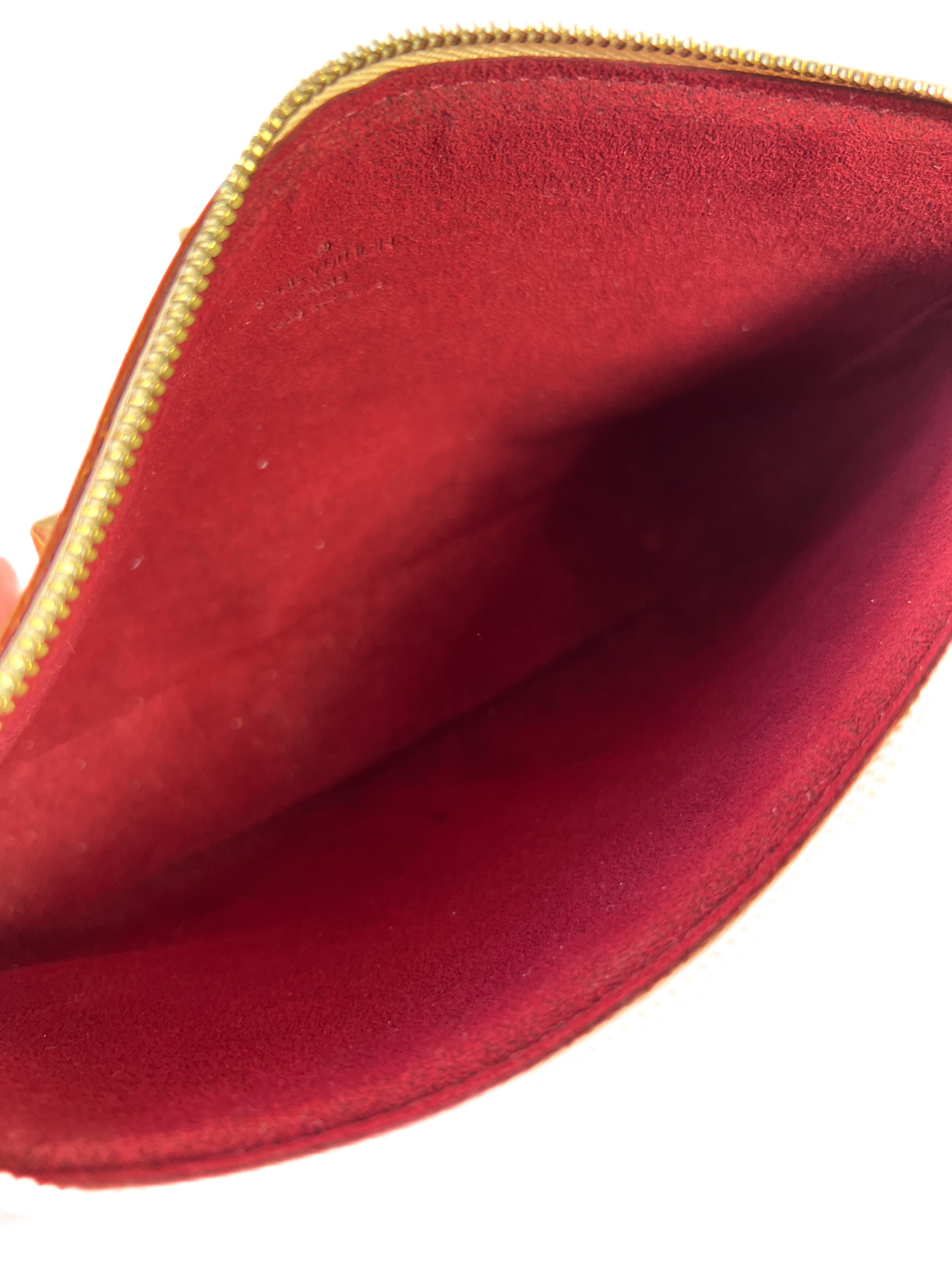 Louis Vuitton x Takashi Murakami white multi color pochette