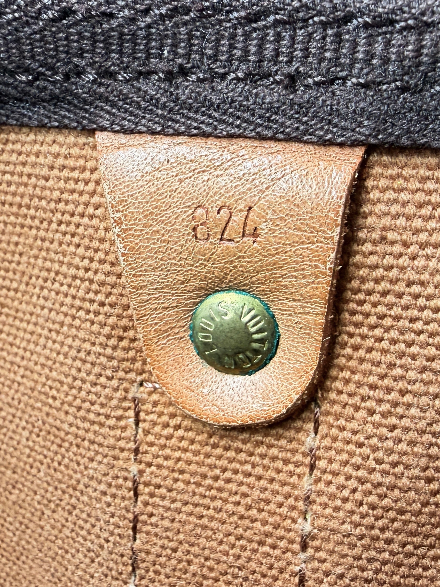 Louis Vuitton monogram Keepall 55 S.D 824