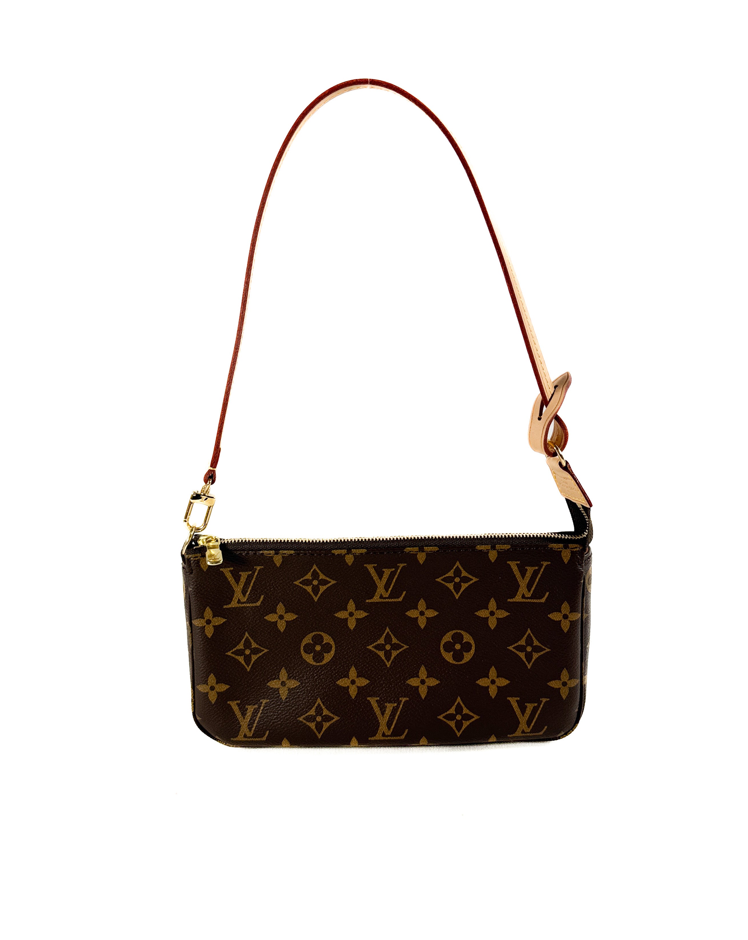 Louis Vuitton monogram pochette accessories NM (microchipped)