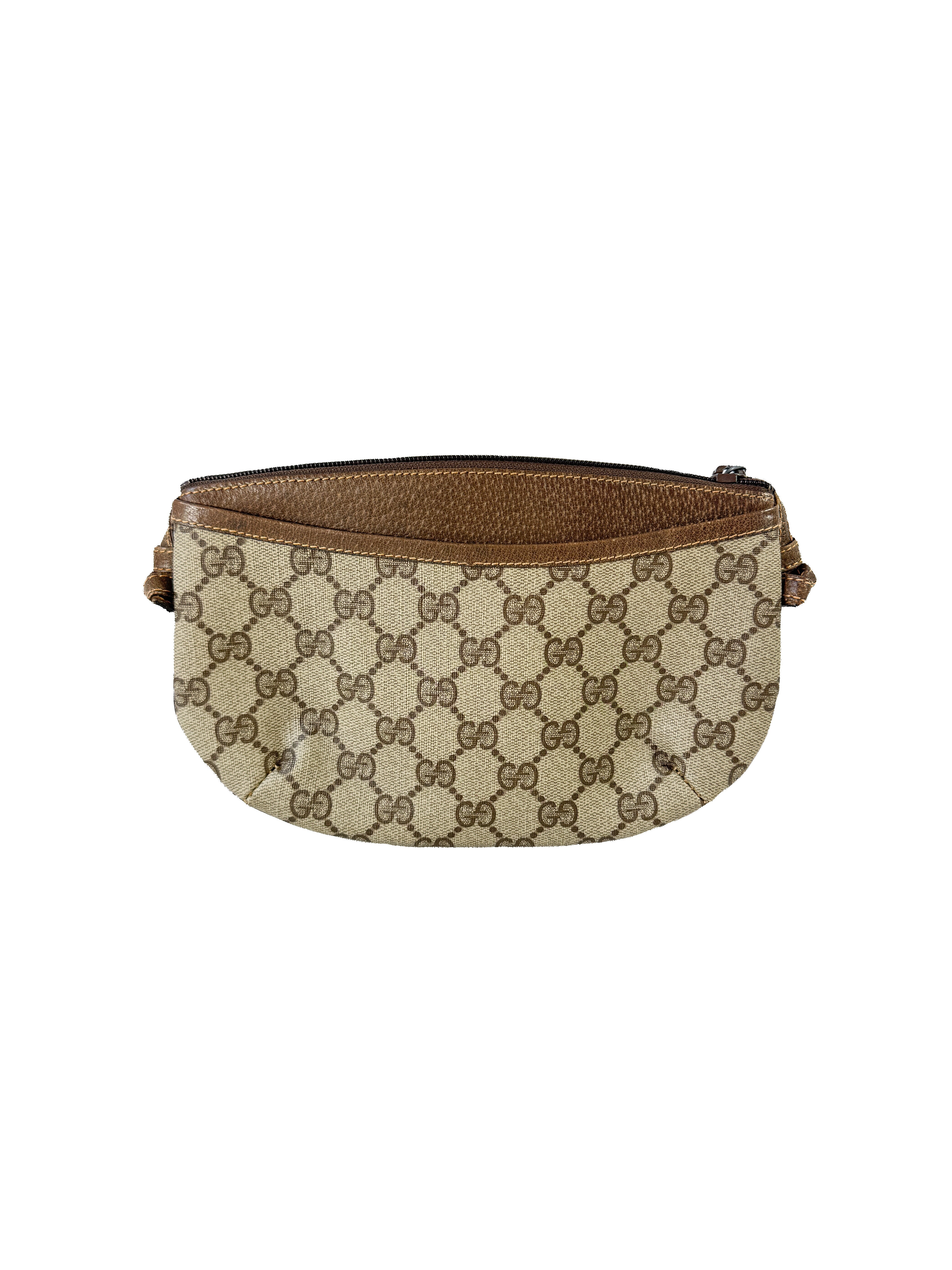 Gucci brown vintage GG crossbody 90402020