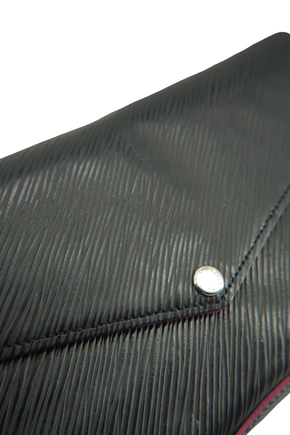 Louis Vuitton black epi Felicie pochette TJ5117