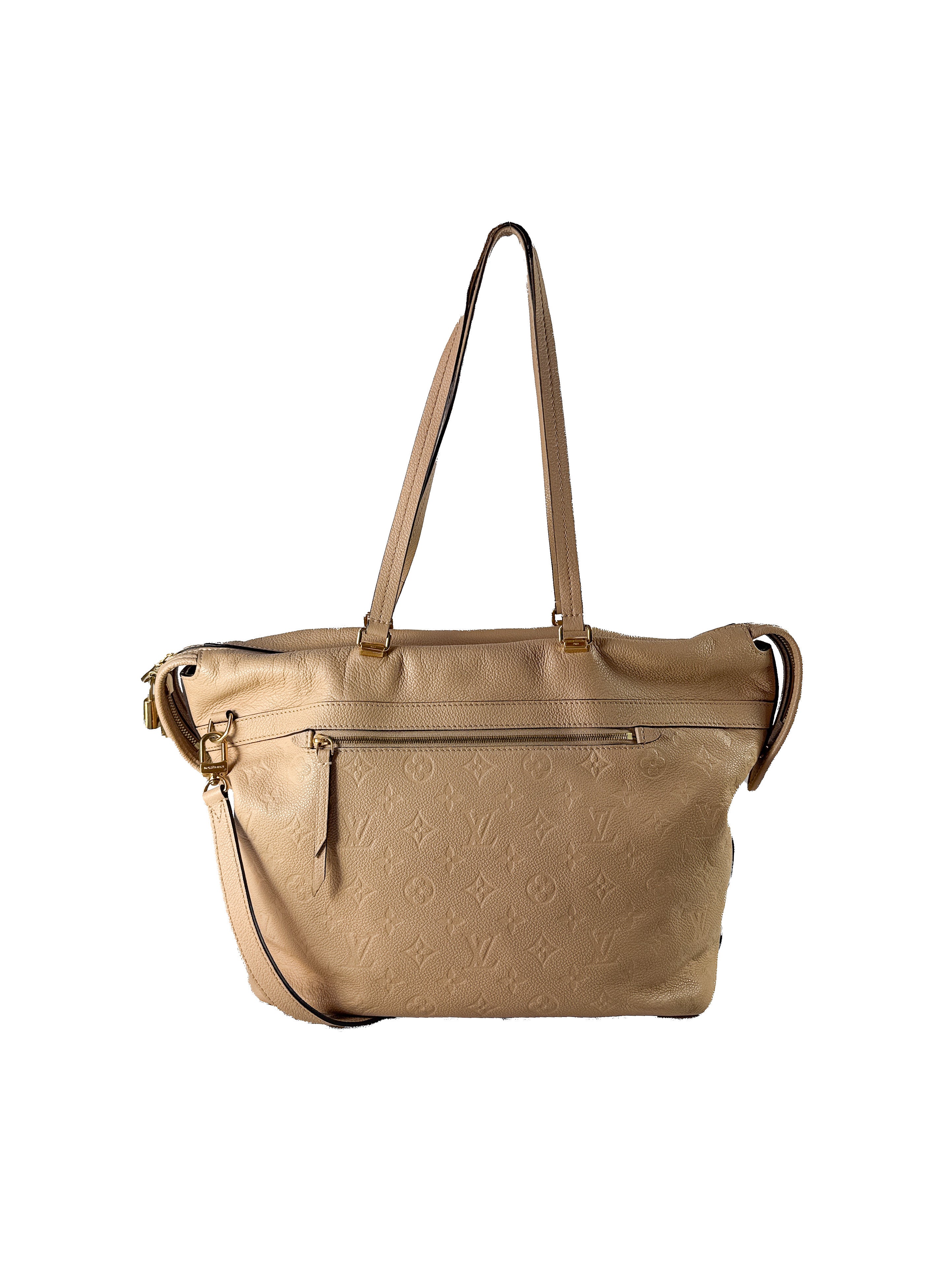 Louis Vuitton monogram empreinte Bastille MM tote SD3136