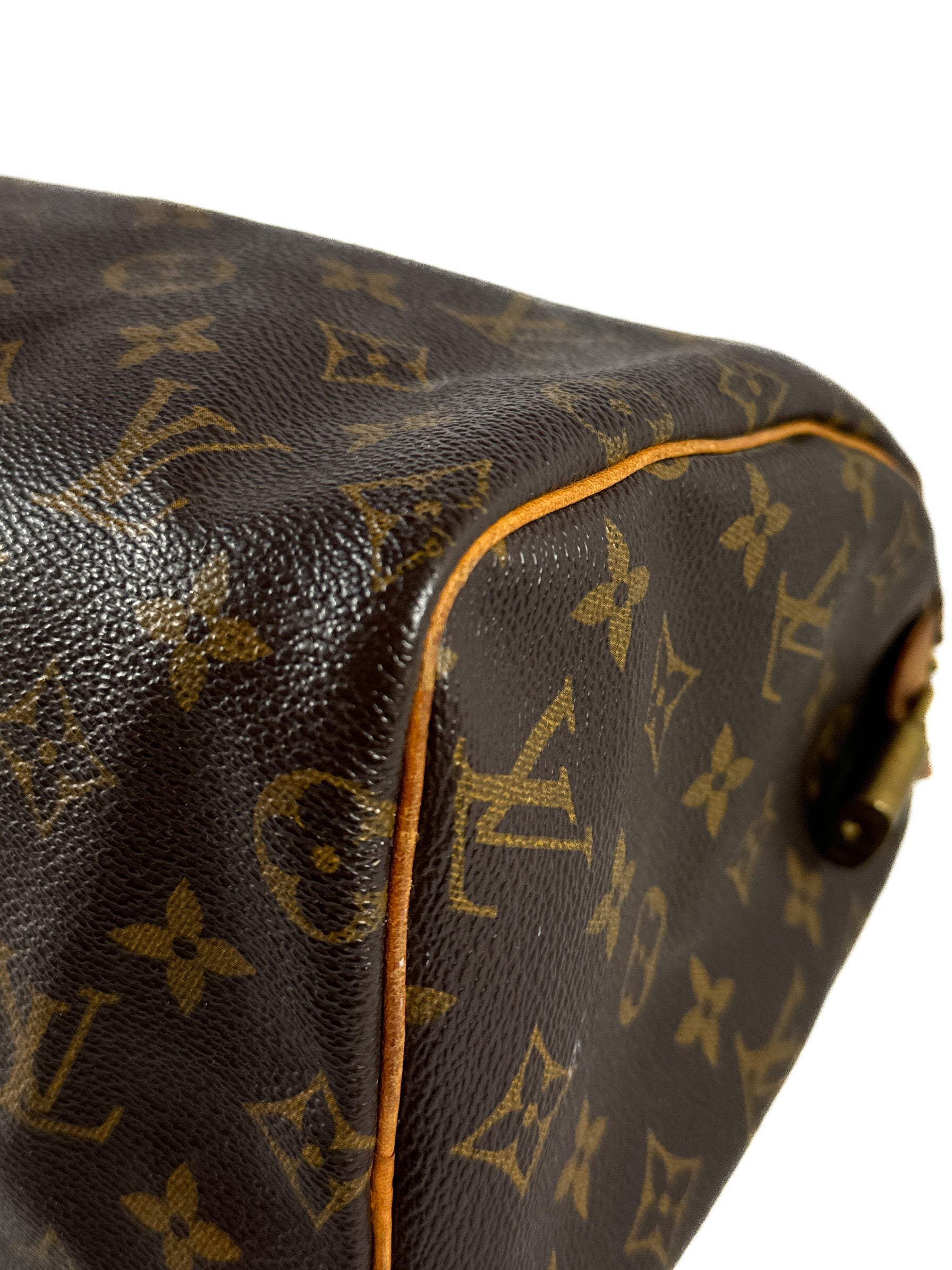 Louis Vuitton monogram speedy 25 SD0929 w/vintage strap