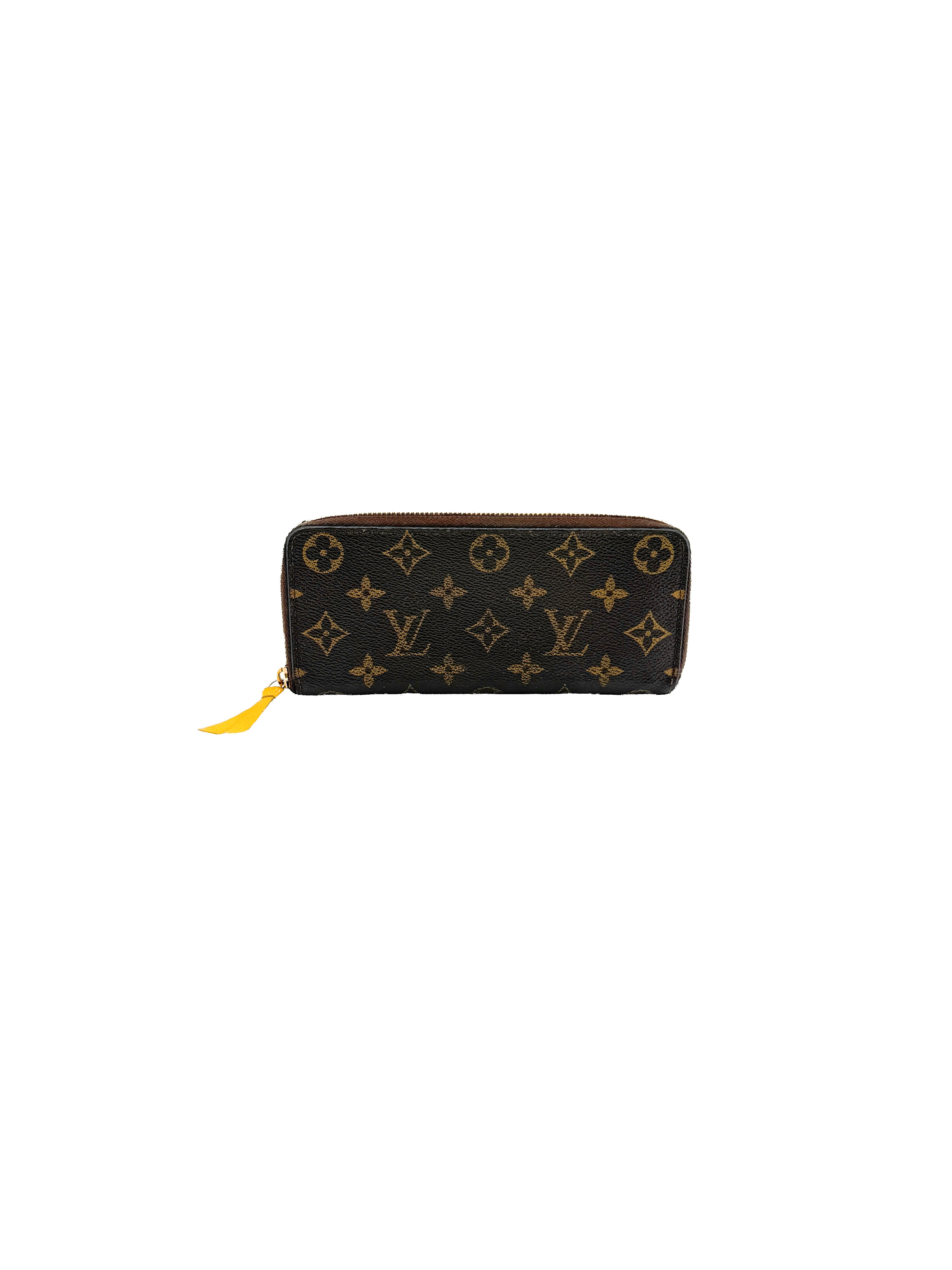 Louis Vuitton monogram Clemence Mimosa wallet SP1126