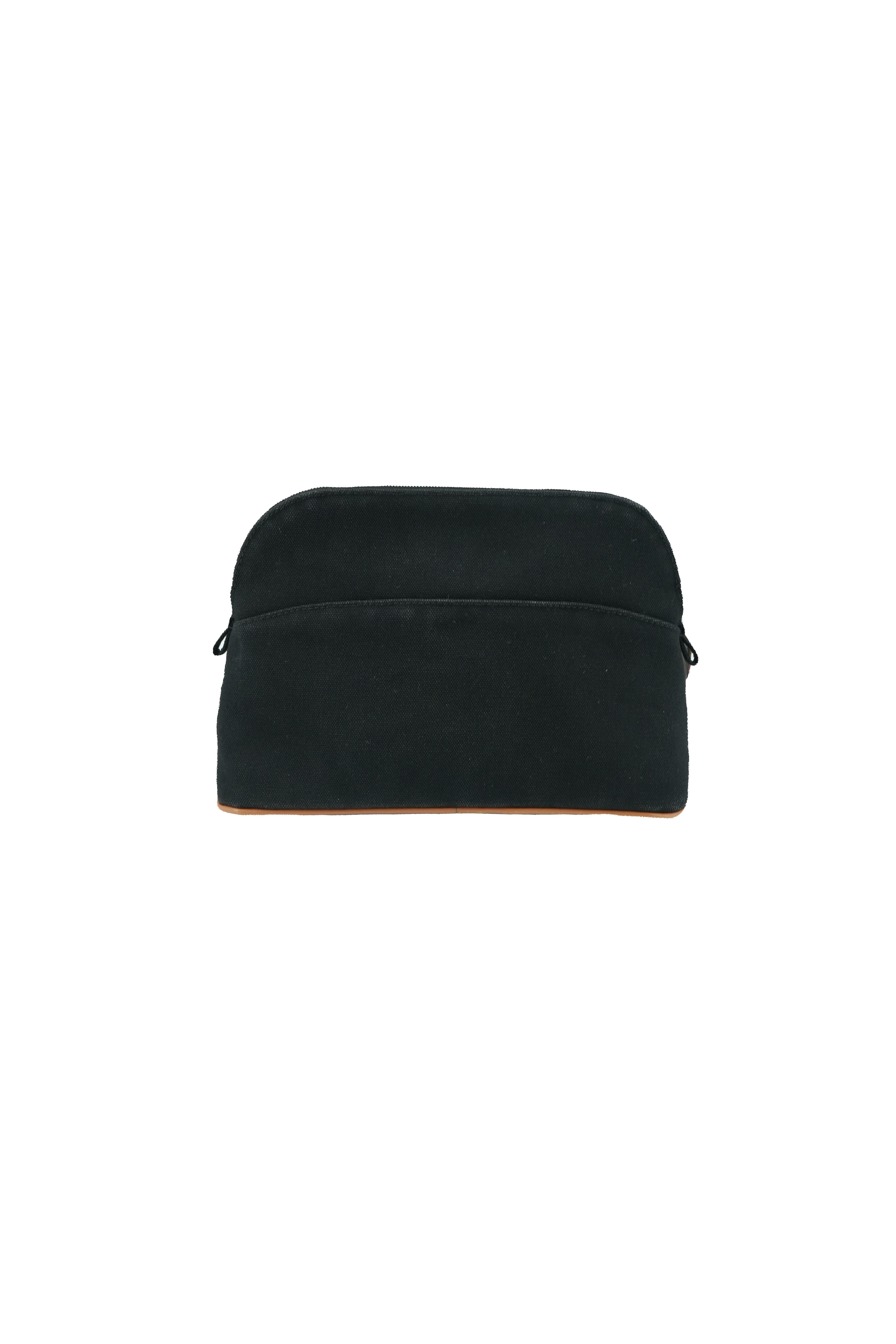 Hermès black Bolide medium zip pouch