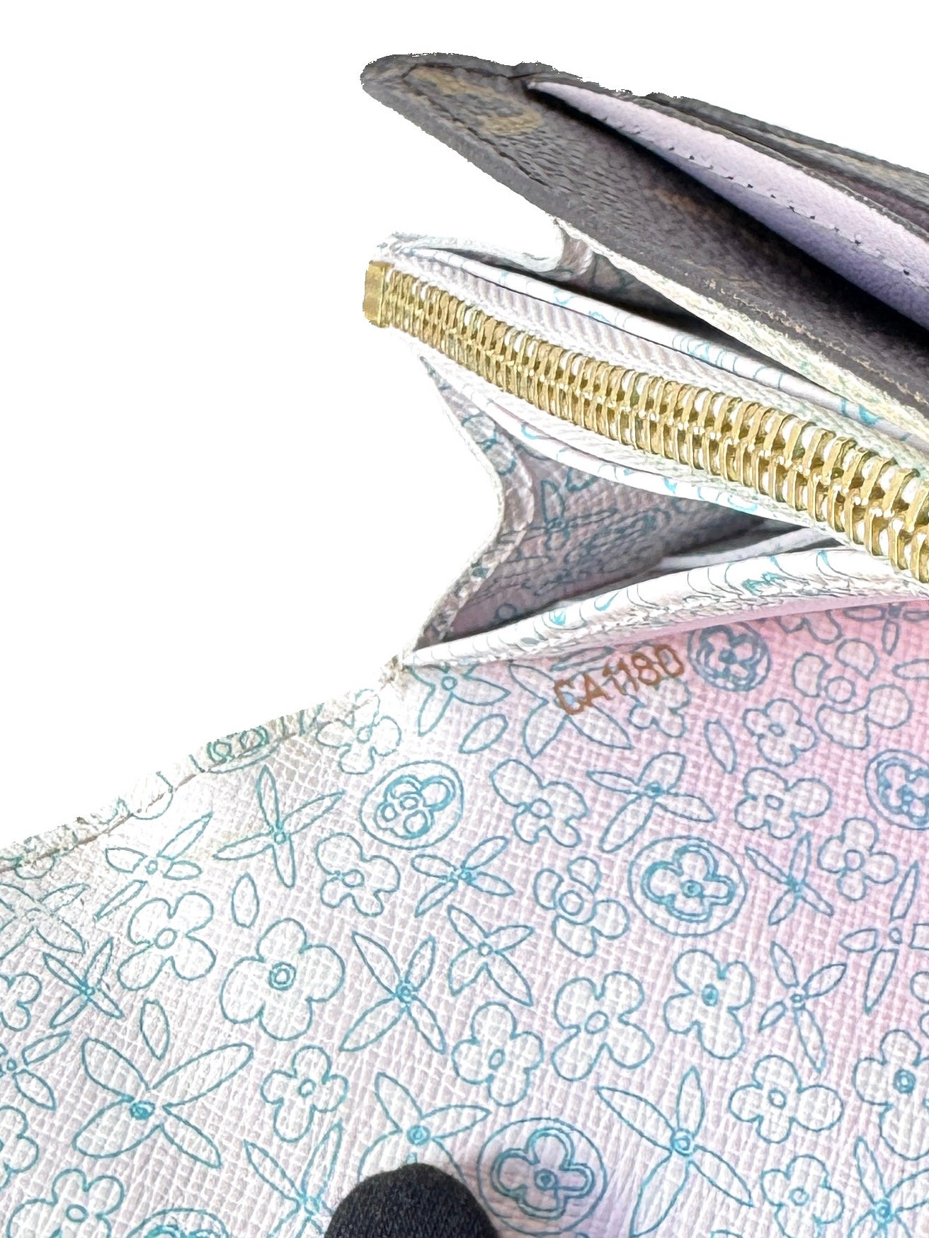 Louis Vuitton monogram Sarah Fleuri wallet CA1180