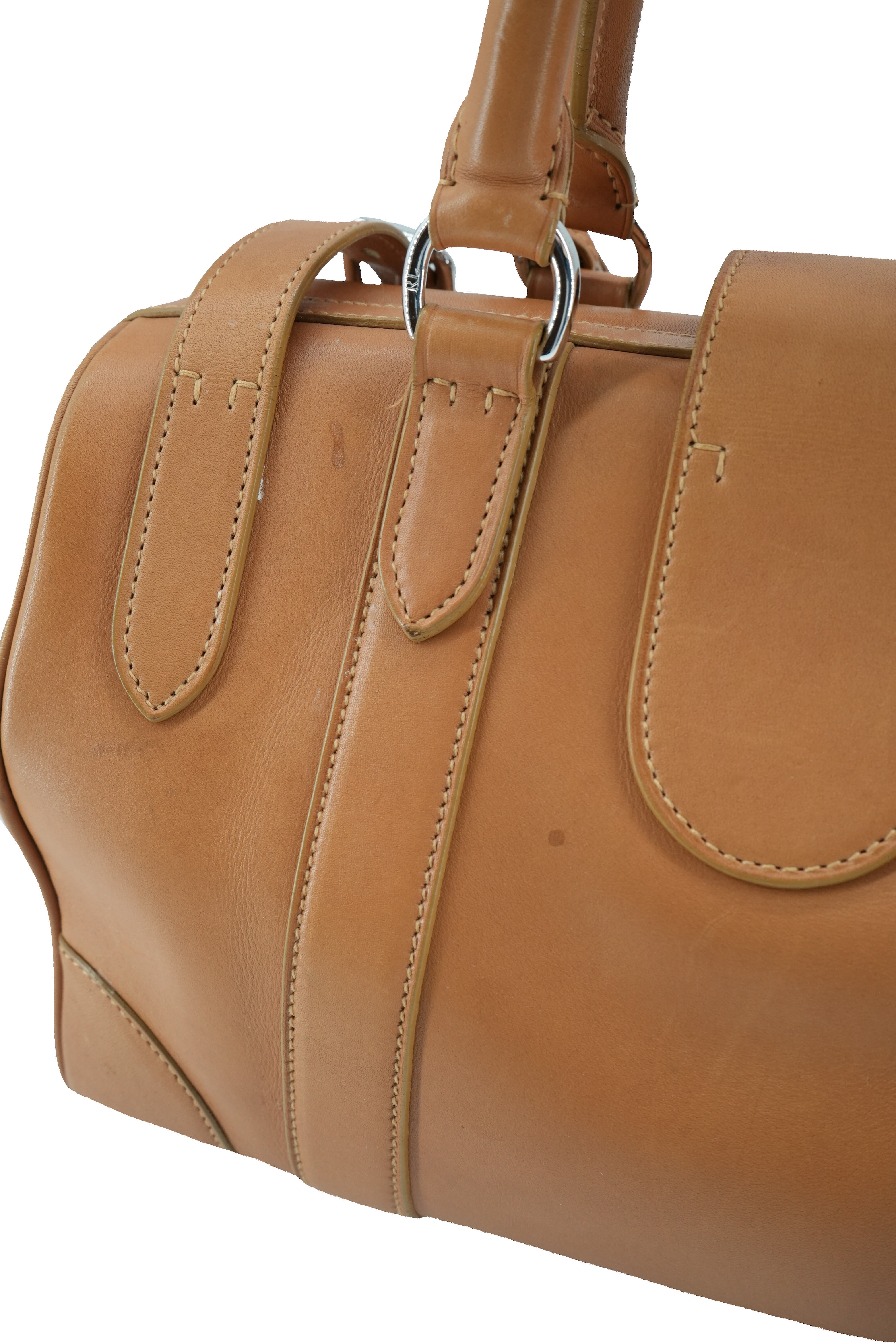 Ralph Lauren vachetta leather Ricky doctor bag