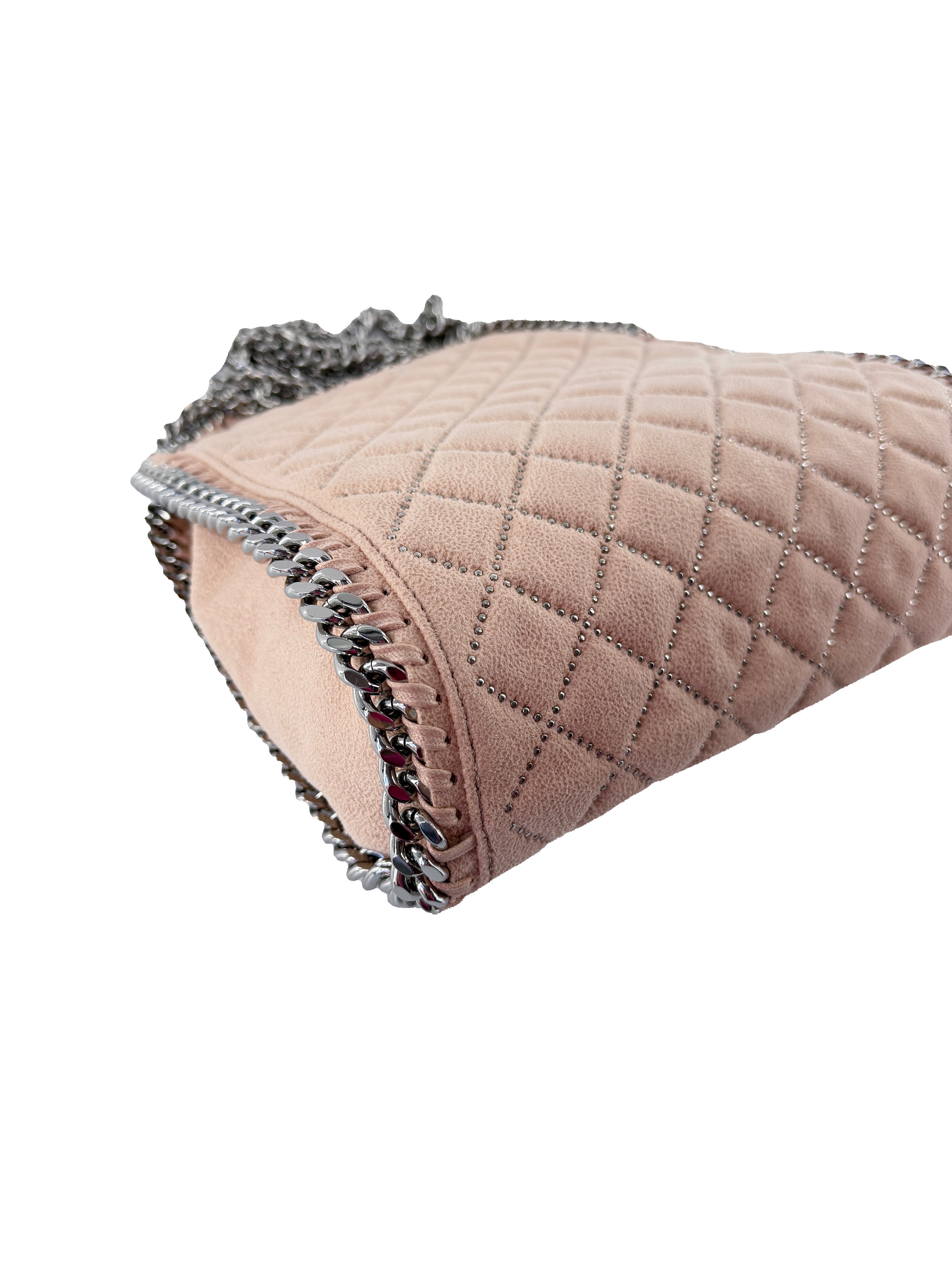 Stella McCartney Falabella blush pink mini tote