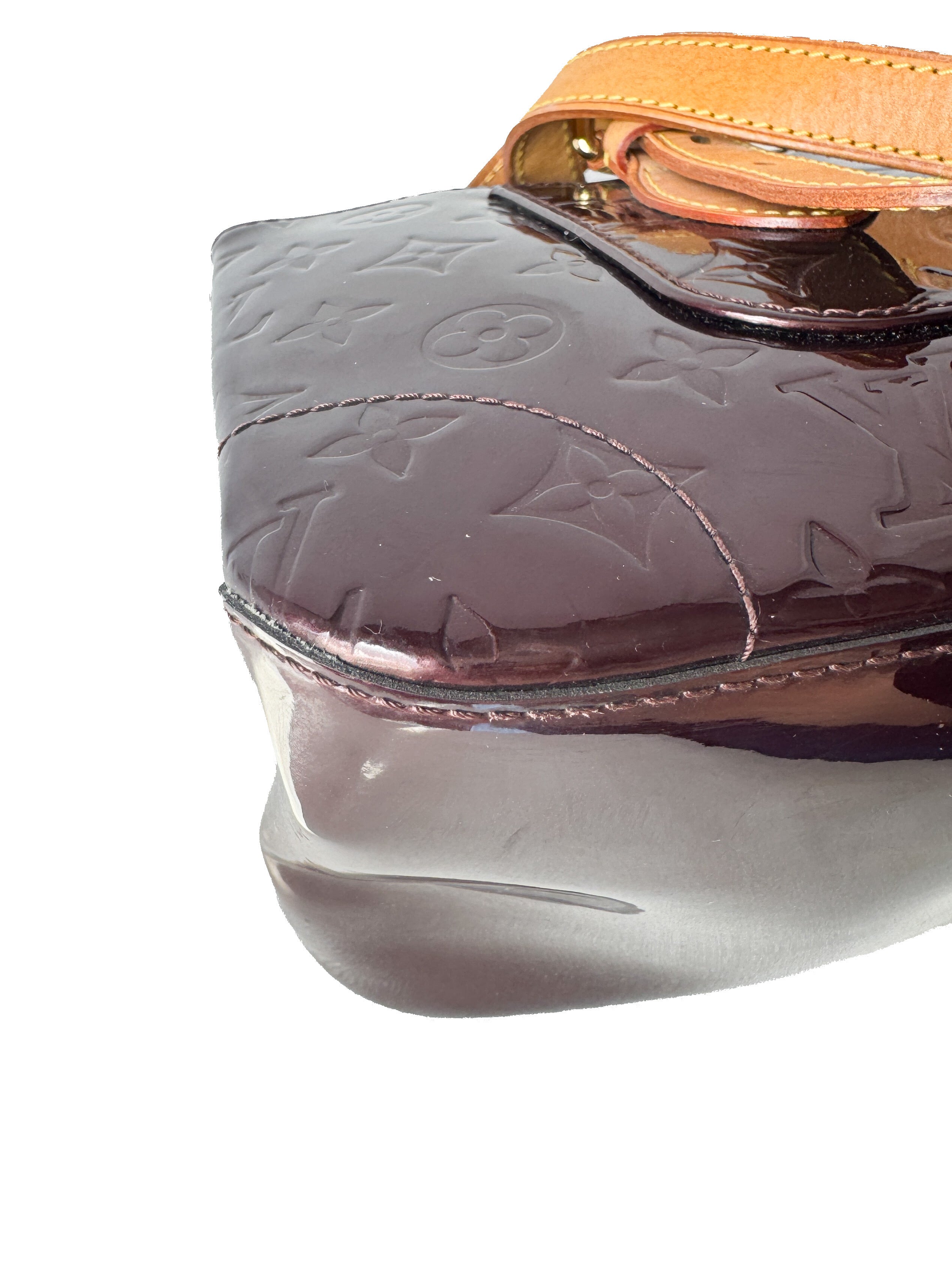 Louis Vuitton vernis rosewood ave bag SL4007