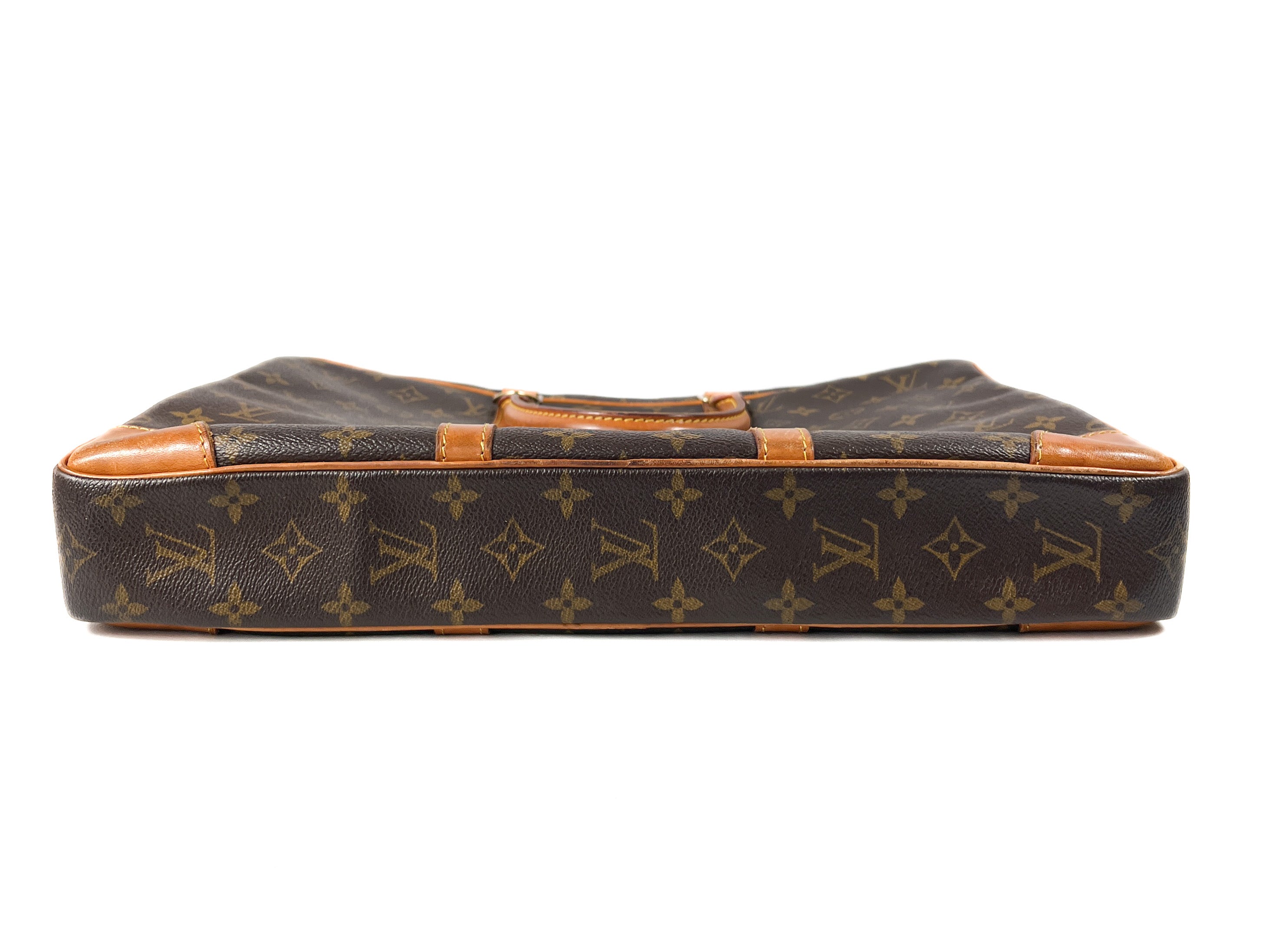 Louis Vuitton monogram porte documents voyage bag TH0030