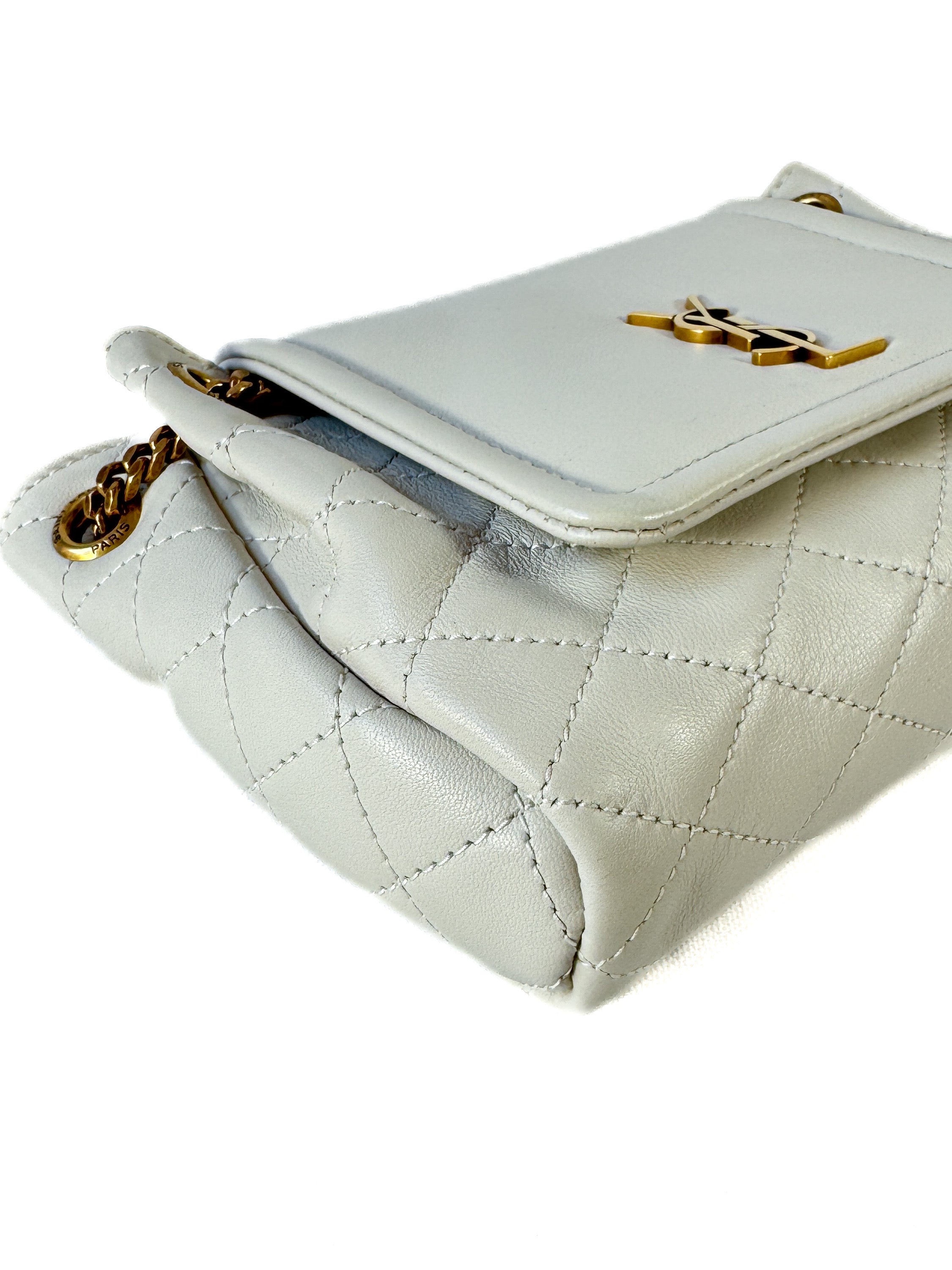 Saint Laurent white mini Nolita PMR 67236-0922