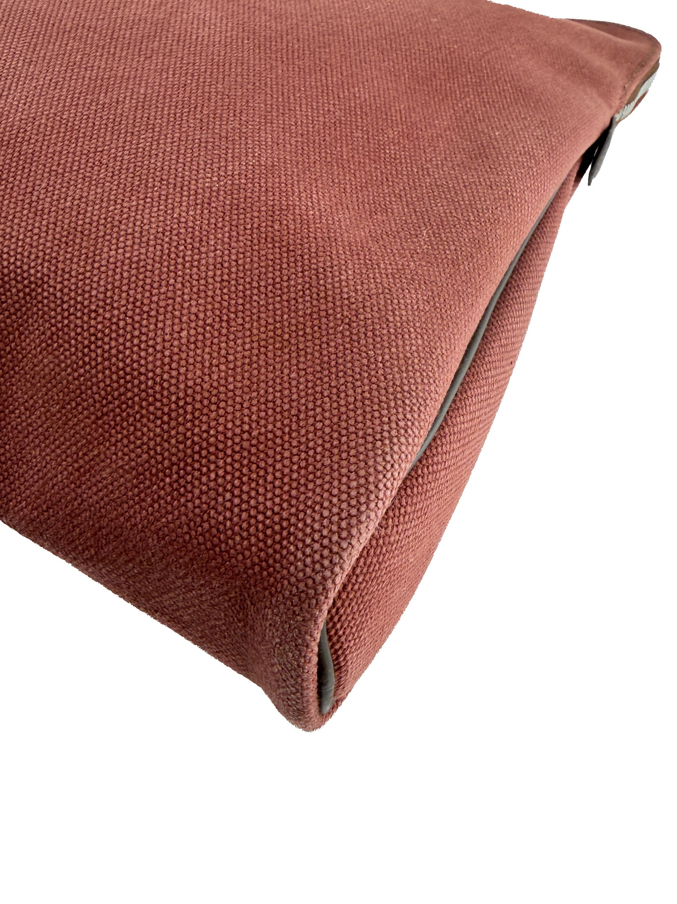 Hermès Heeboo red canvas tote