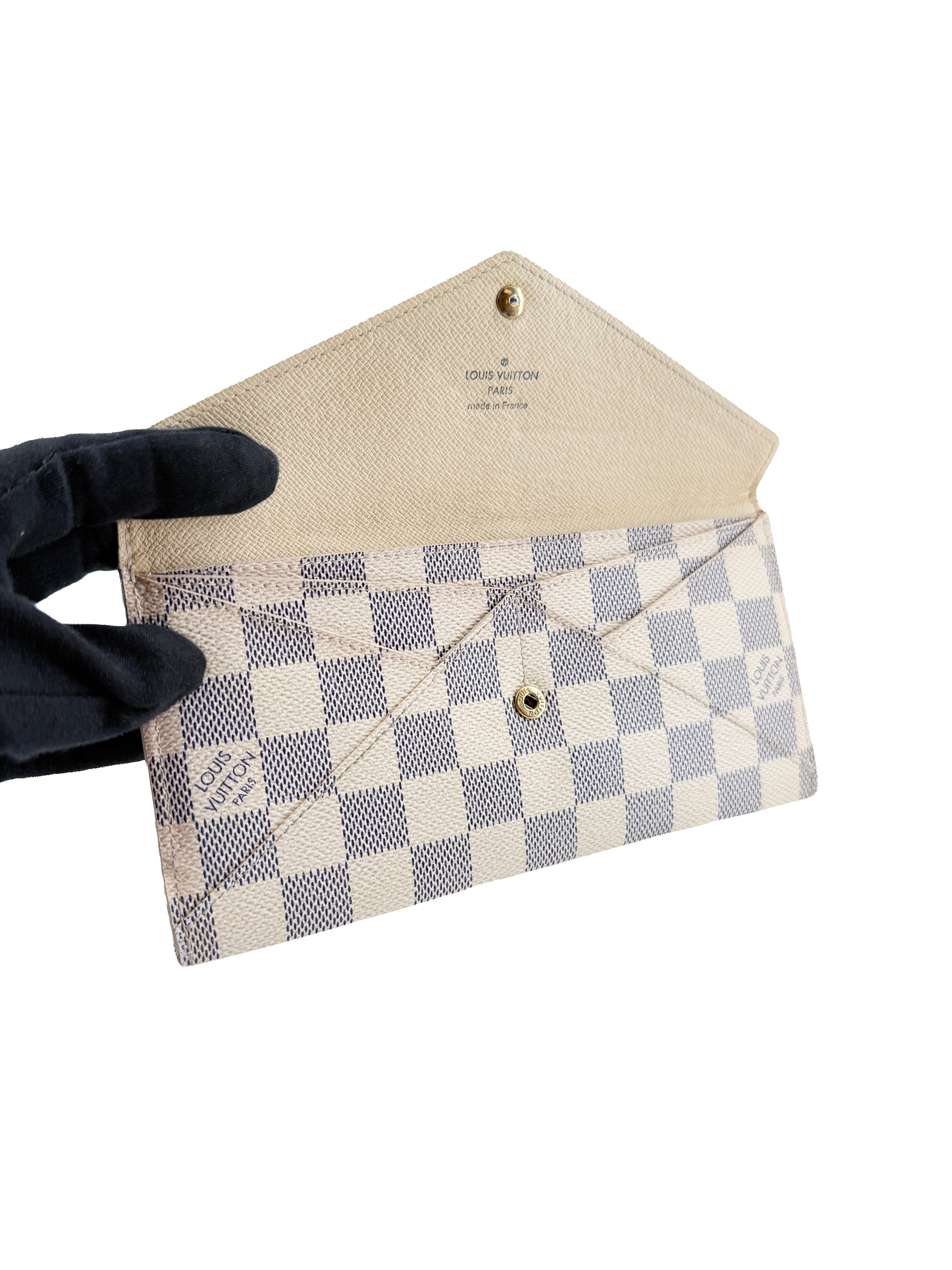 Louis Vuitton damier azur Origami wallet TR4171