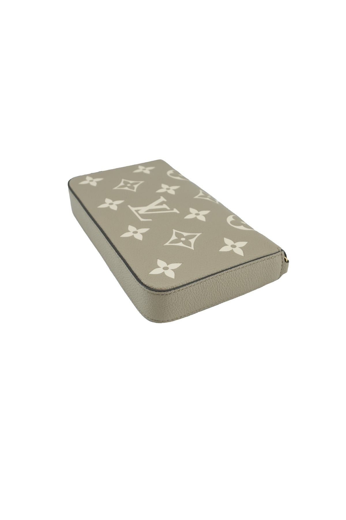 Louis Vuitton monogram empreinte Felicie pochette dove/cream NFC