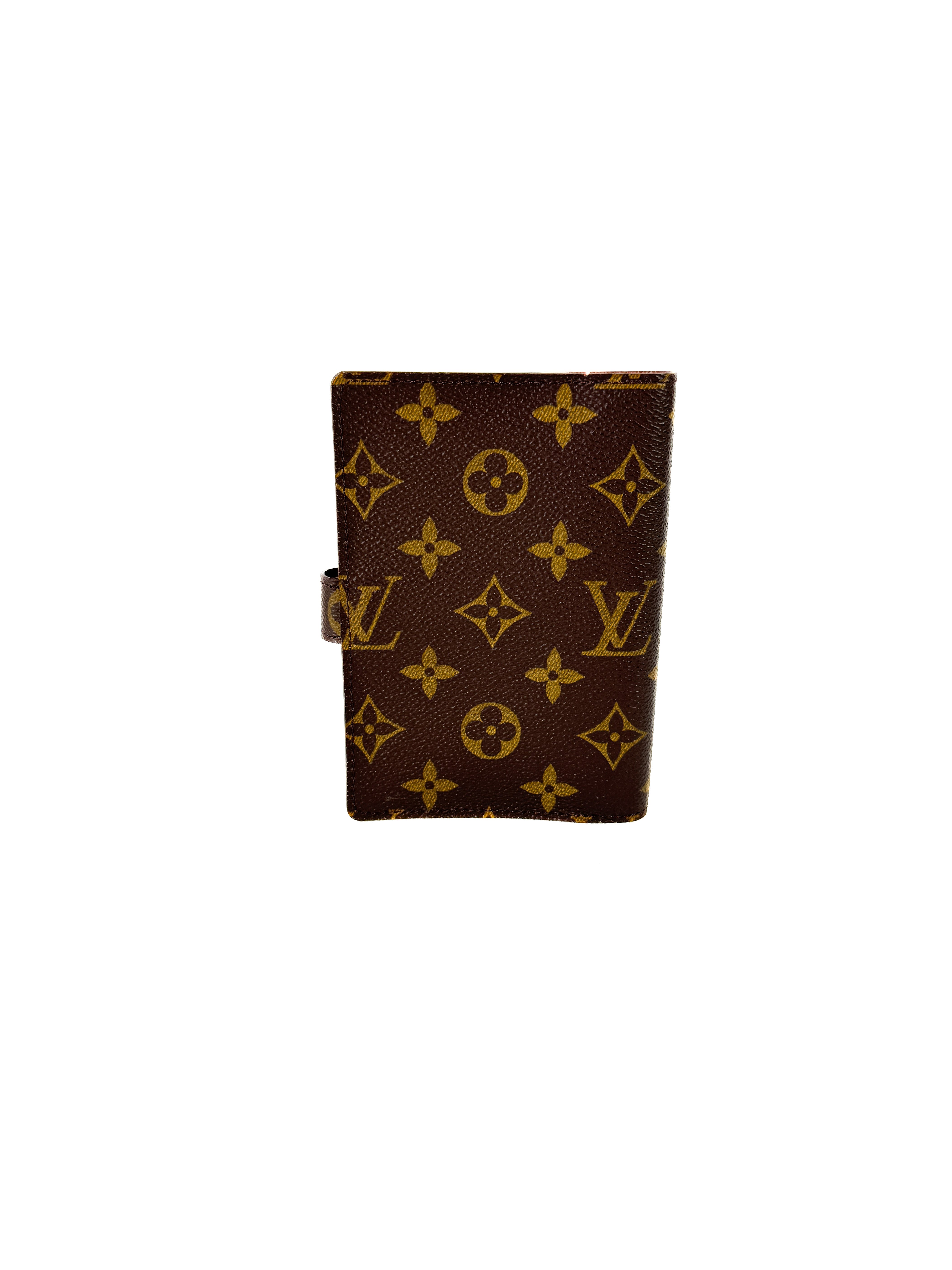 Louis Vuitton monogram Agenda PM CA0030