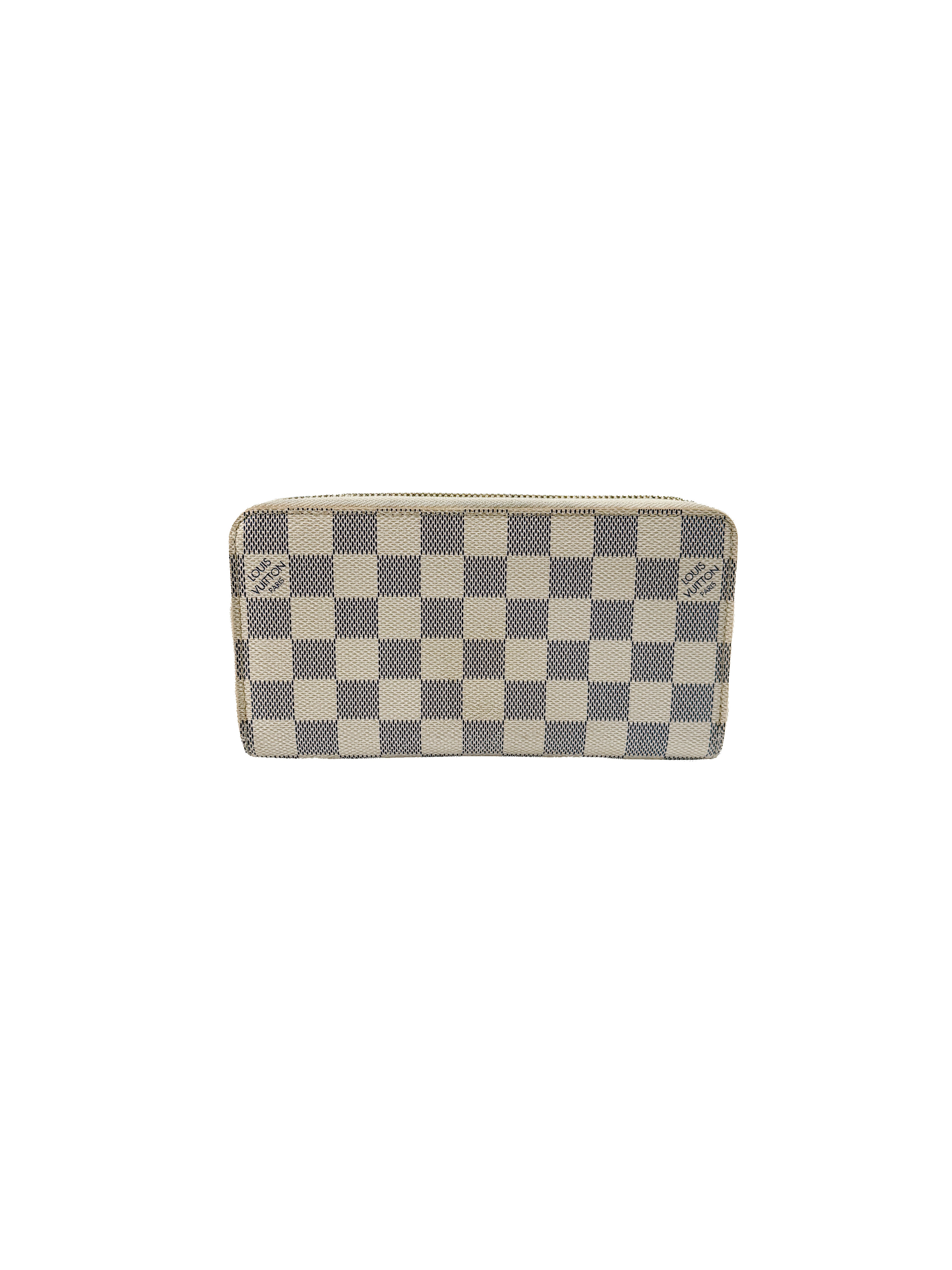 Louis Vuitton damier azur zippy wallet CA4069