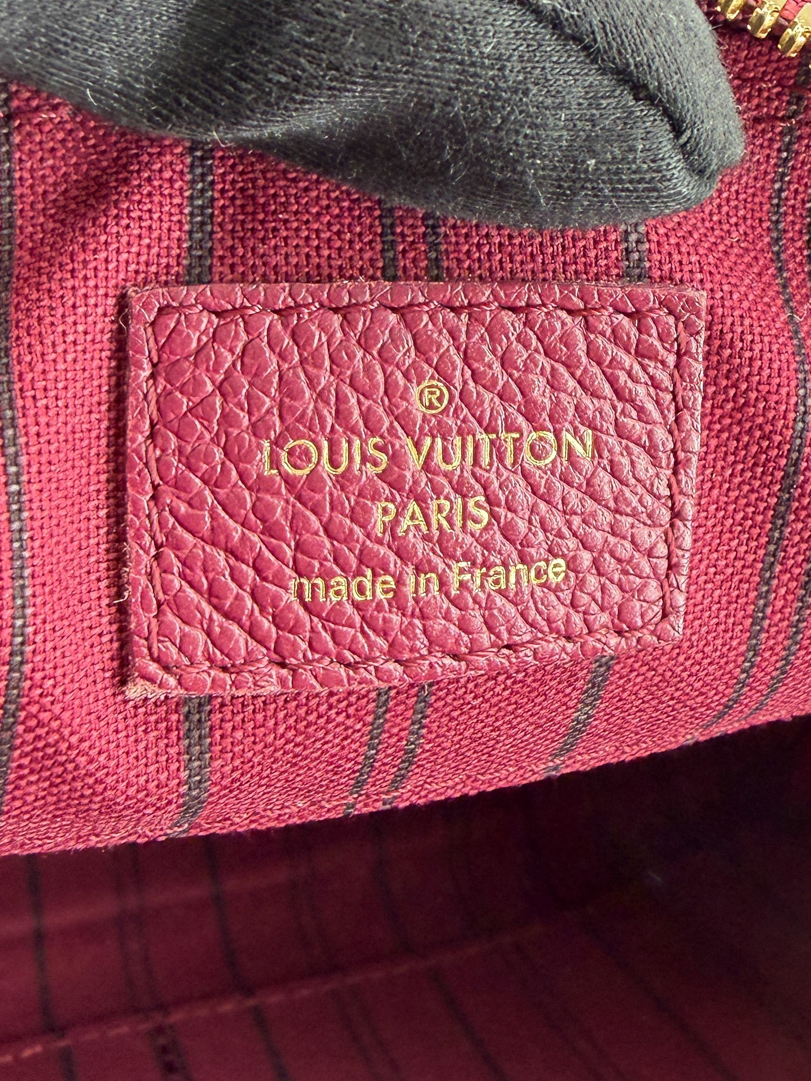 Louis Vuitton monogram empreinte Aurore Speedy 25 bandouliere SP3192