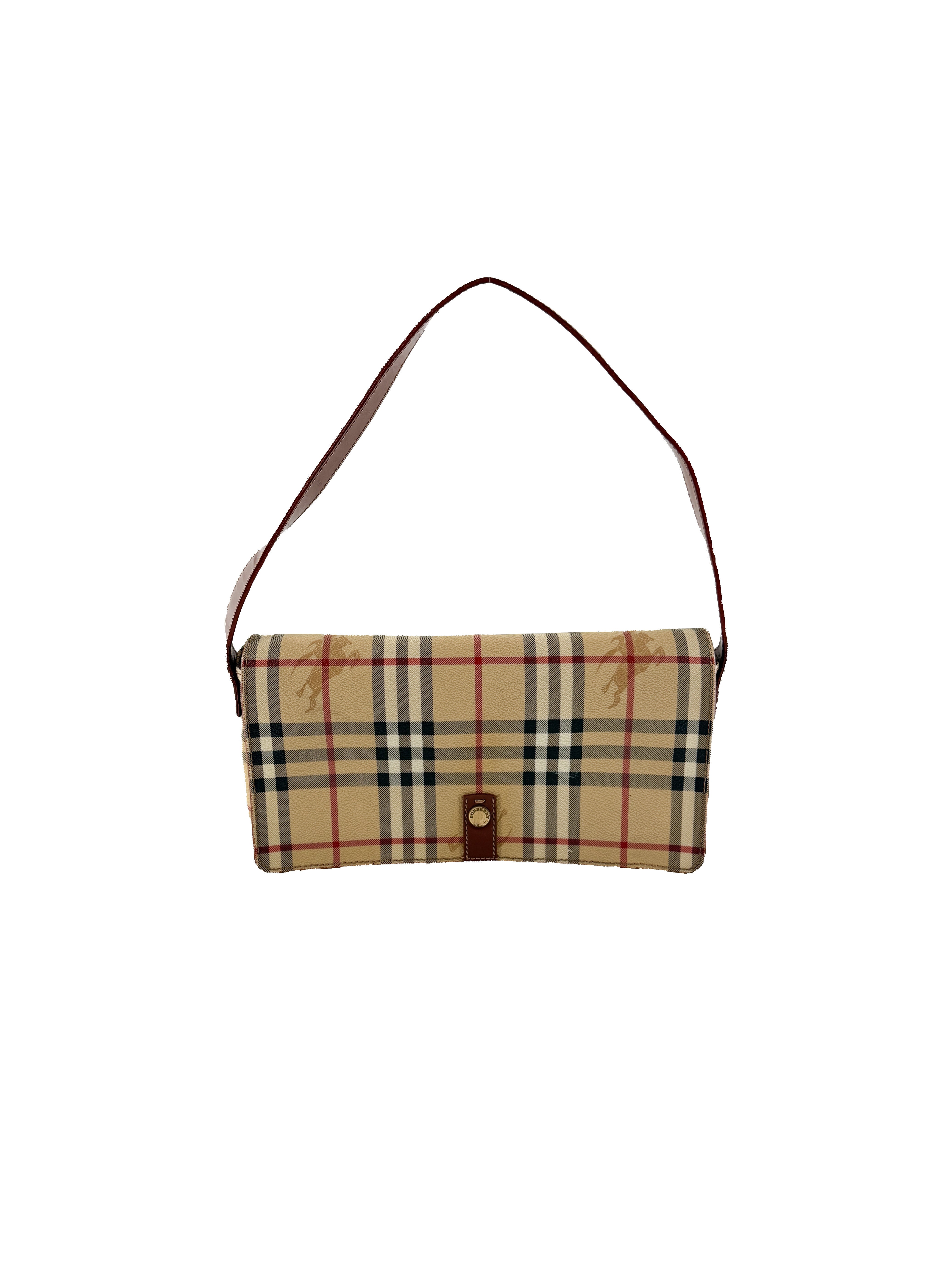 Burberry nova check shoulder bag T-03-1
