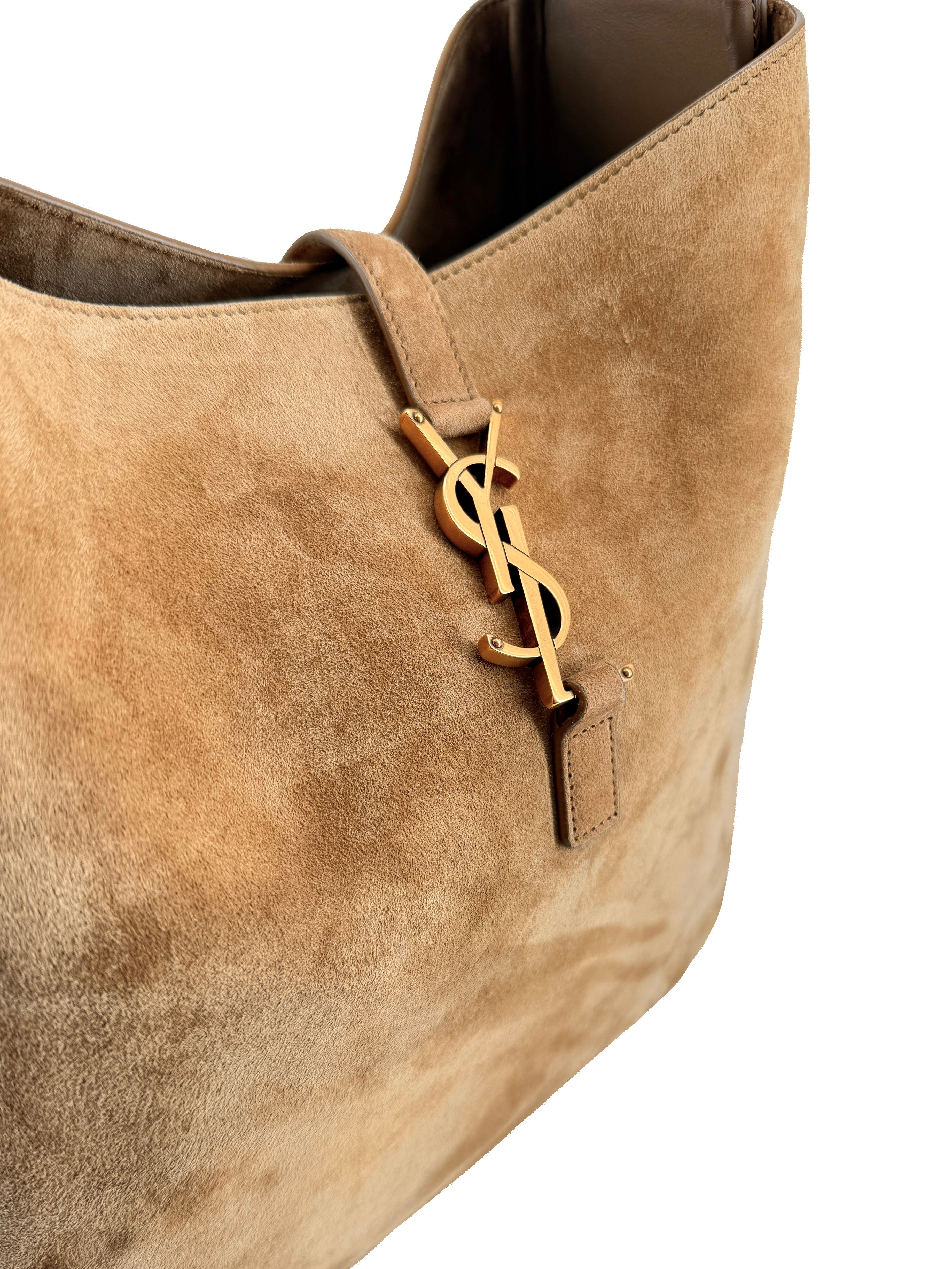 Saint Laurent brown suede large Le 5 a 7 ALM753837-0124