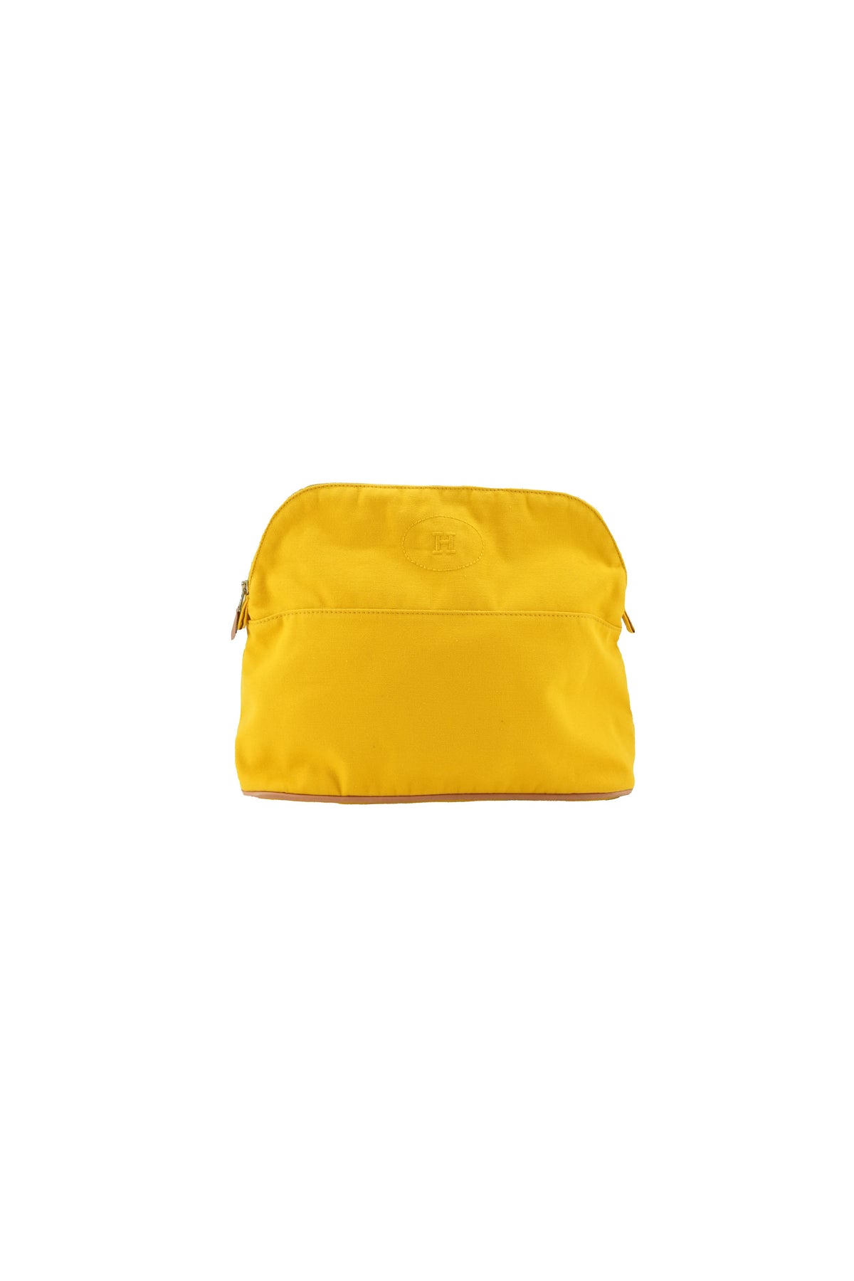 Hermès yellow Bolide TGM pouch