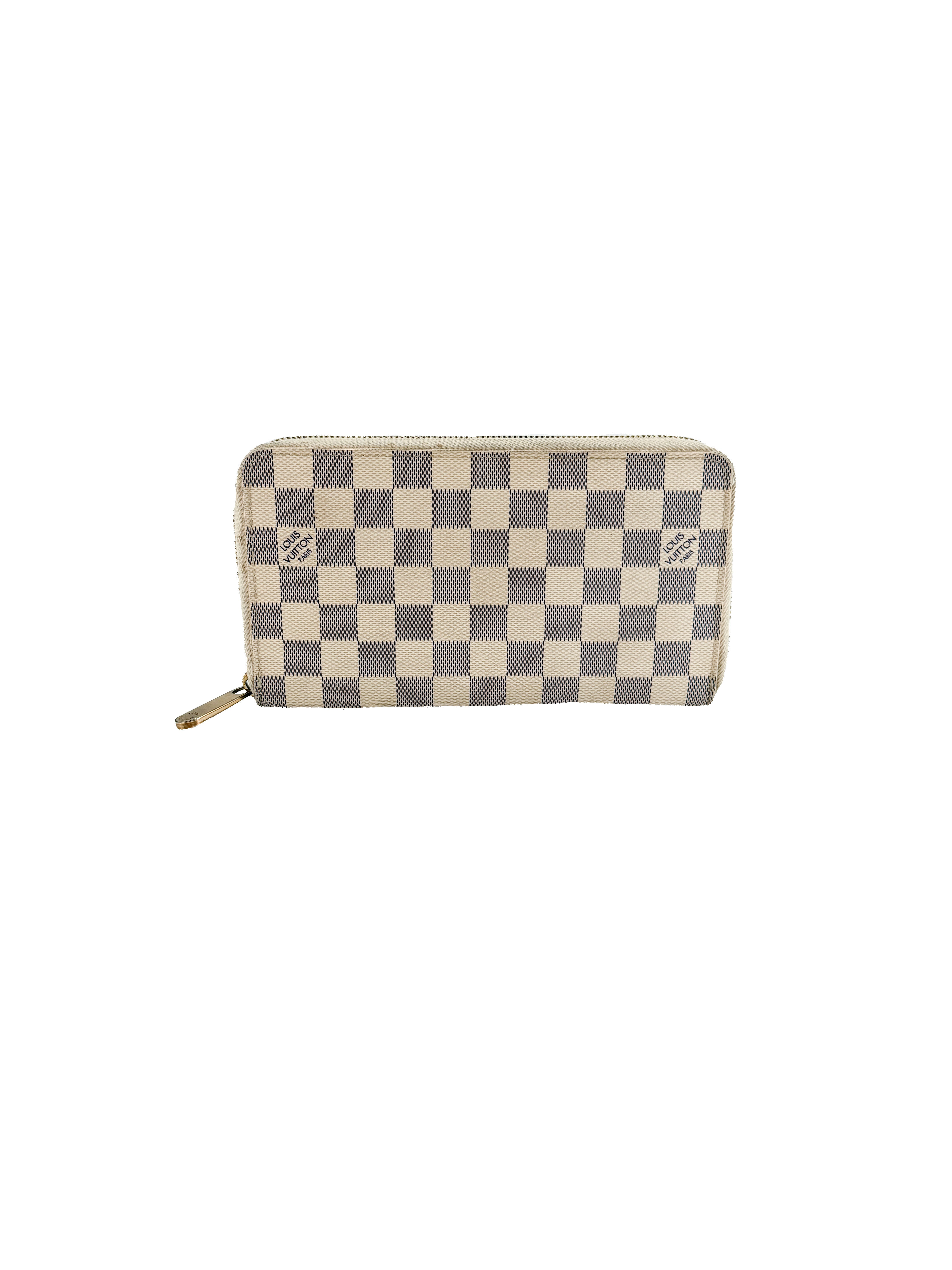 Louis Vuitton damier azur zippy organizer wallet VI2037