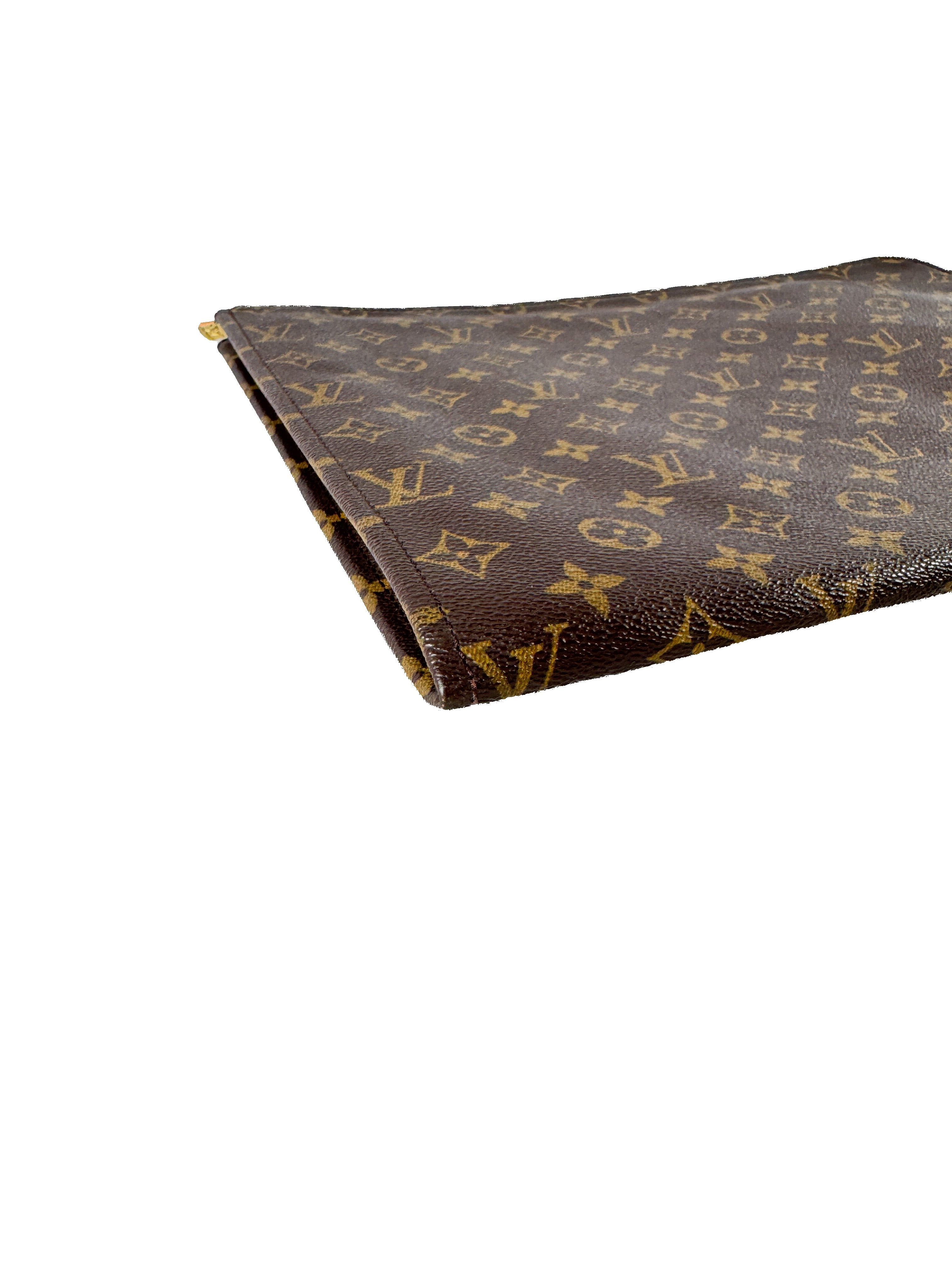 Louis Vuitton monogram vintage porte documents case TH0994