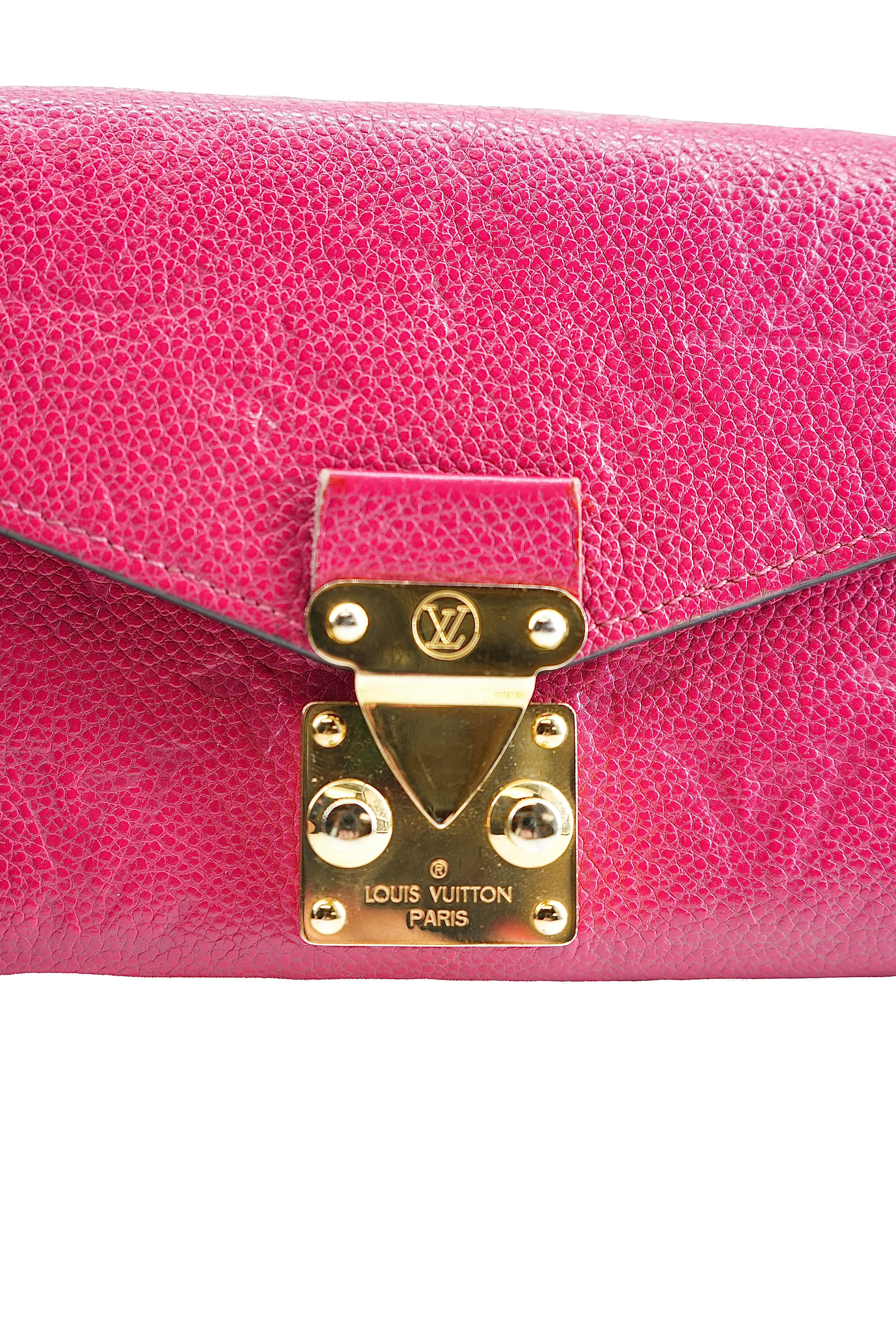 Louis Vuitton monogram empreinte Metis wallet CA0198