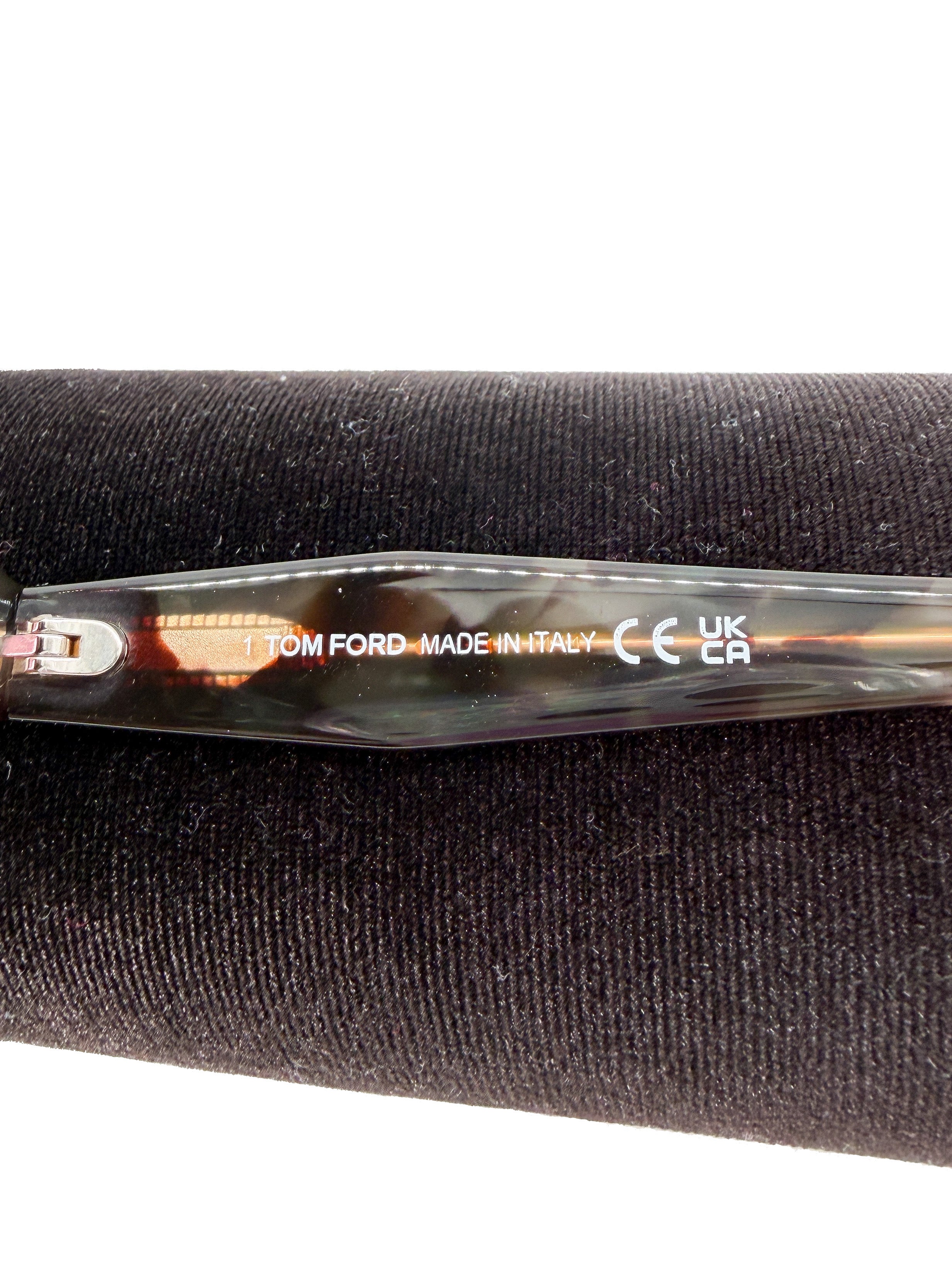 Tom Ford tortoise Romy sunglasses *case*