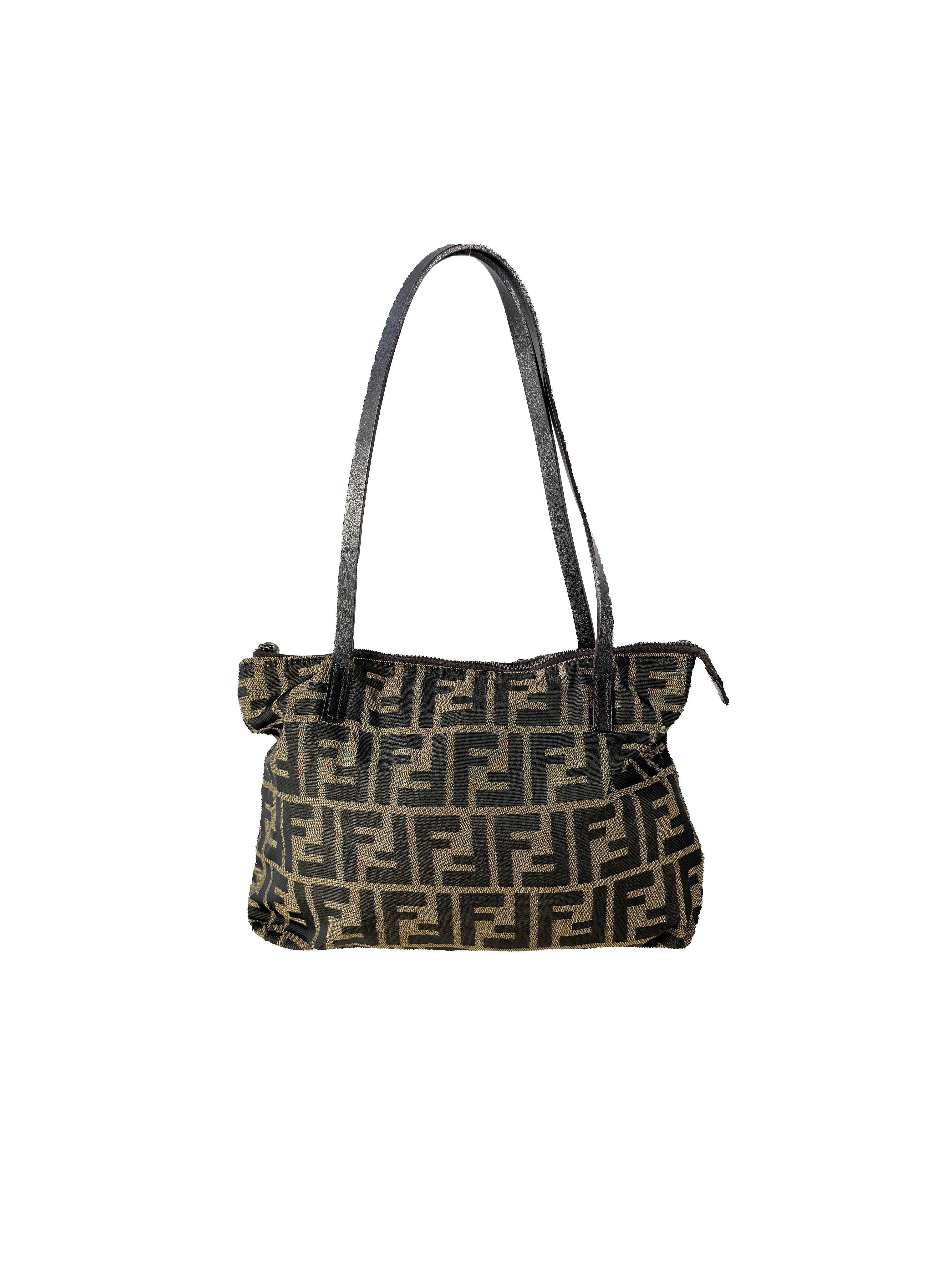 Fendi Zucca mini nylon tote 2305-8BH021-029