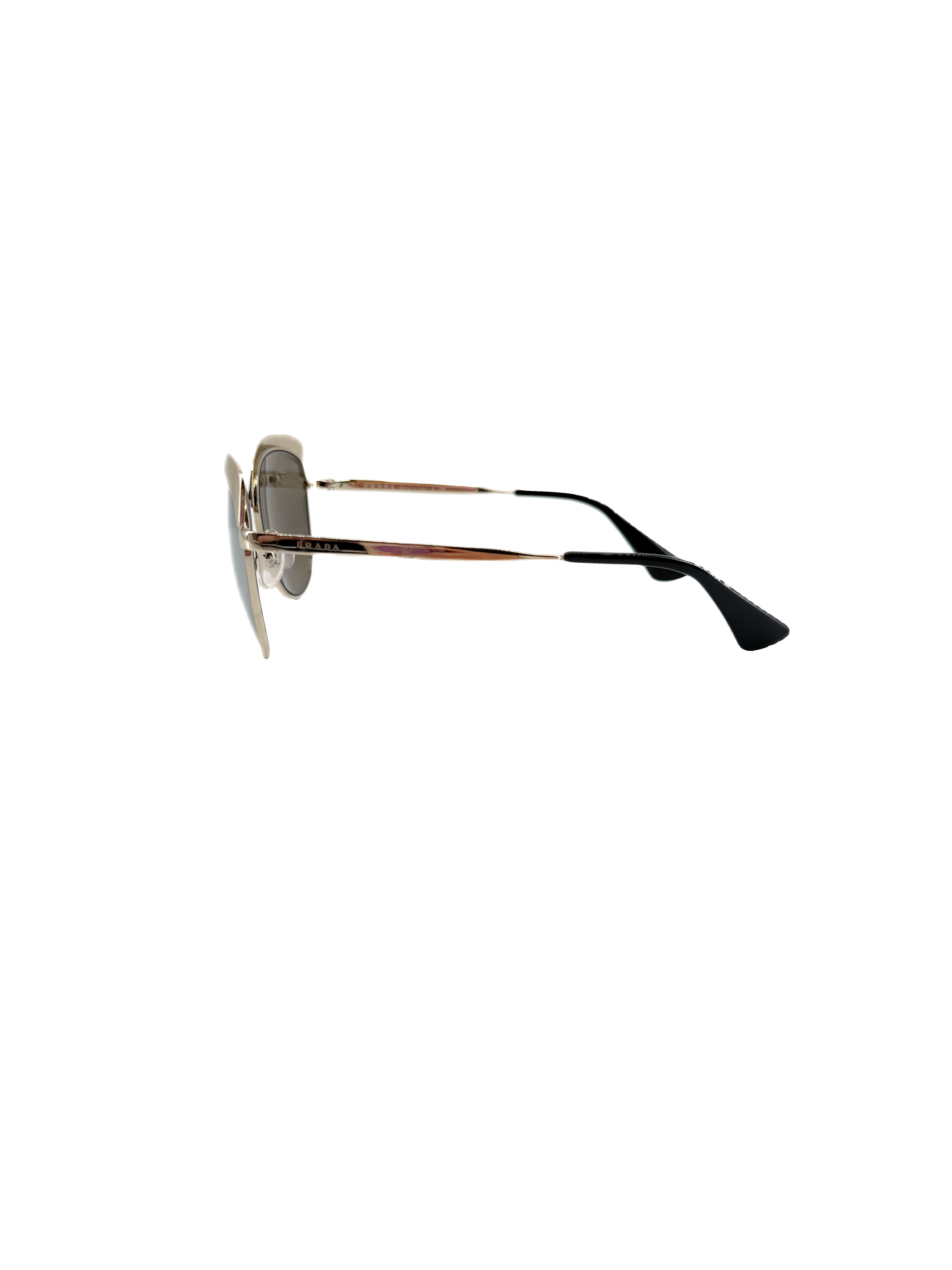 Prada gold tone sunglasses SPR51T