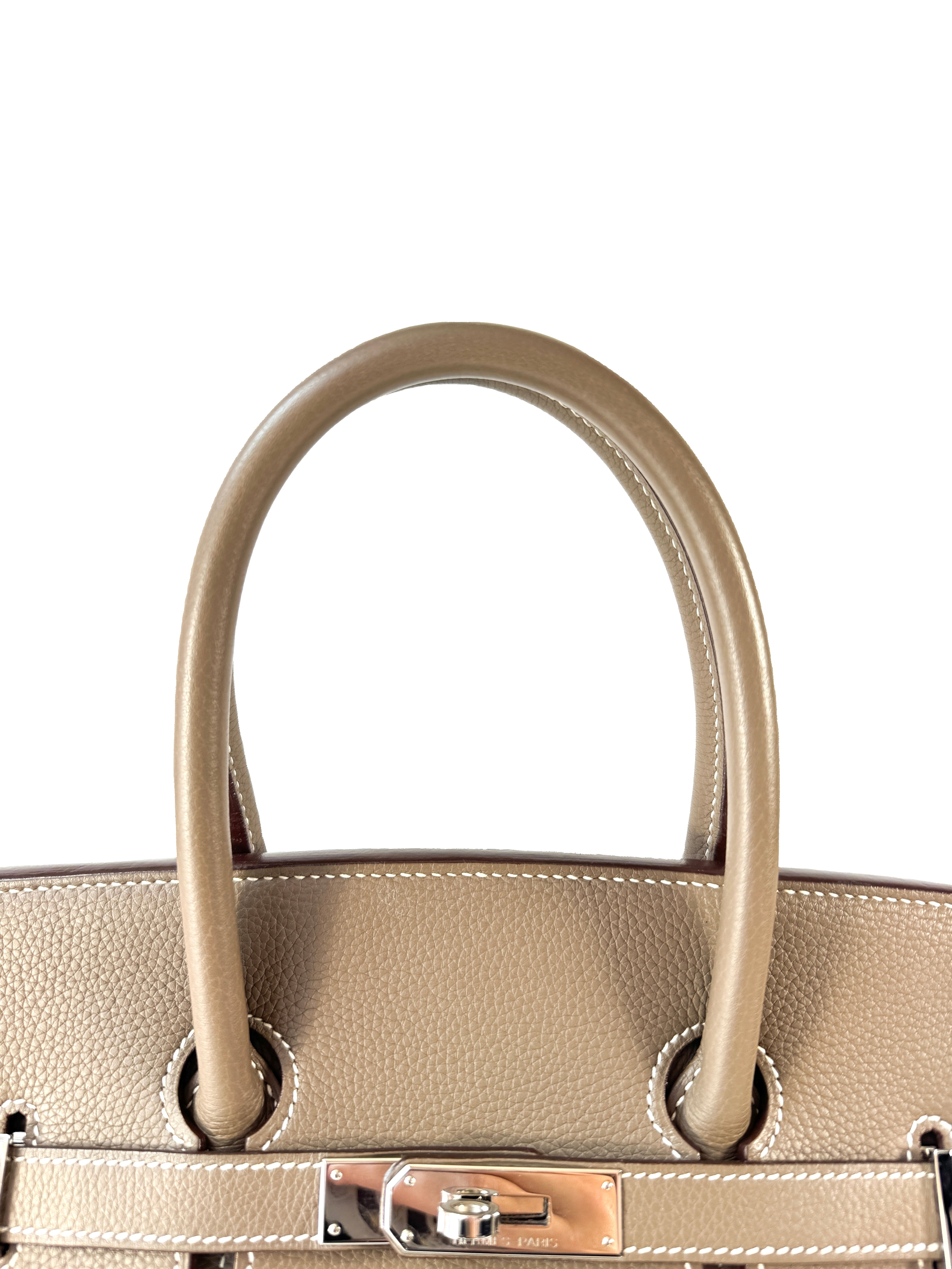 Hermès togo Birkin 35 Etoupe